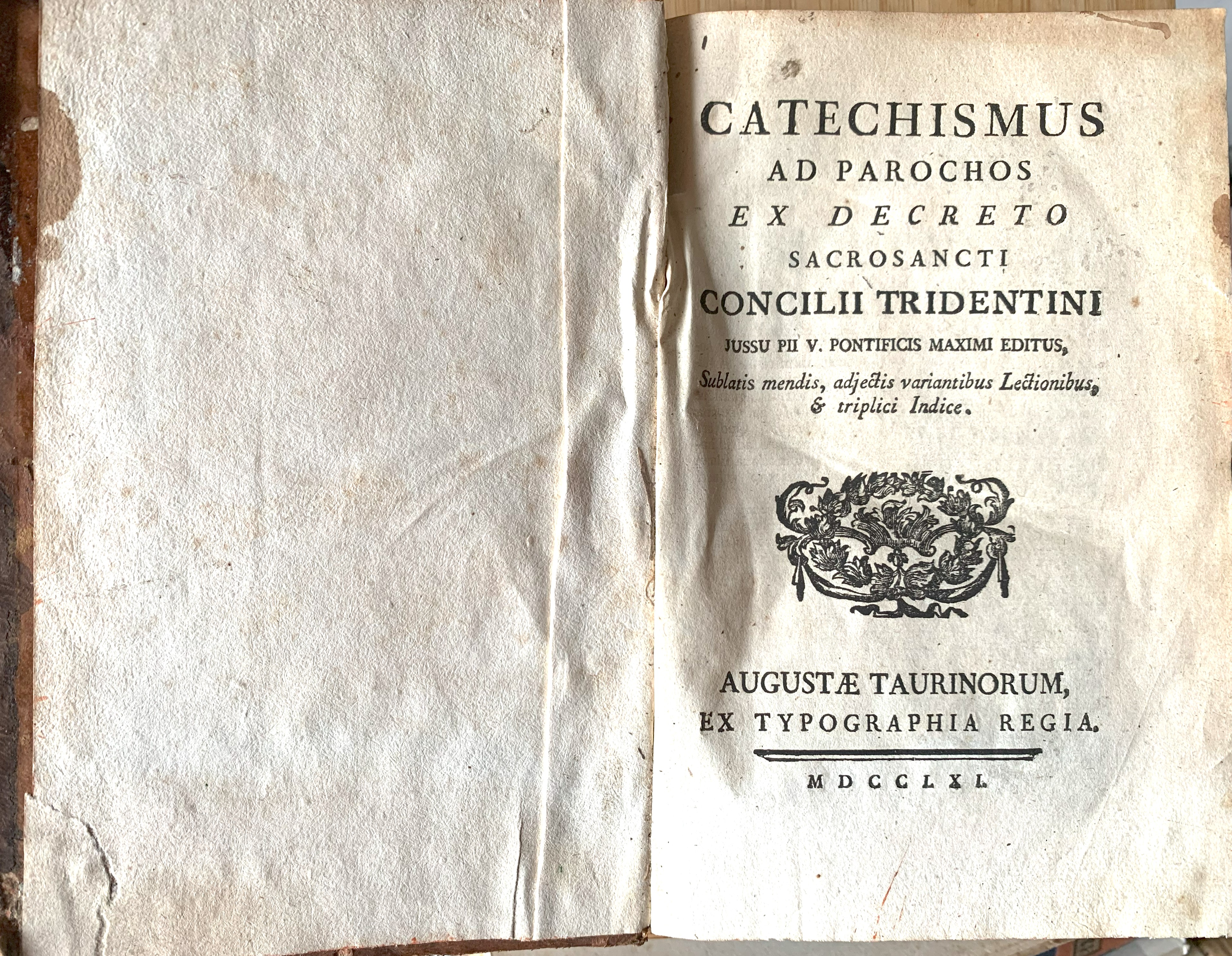 Catechismus ad Parochos ex Decreto Sacrosancti Concilii Tridentini jussu Pii …