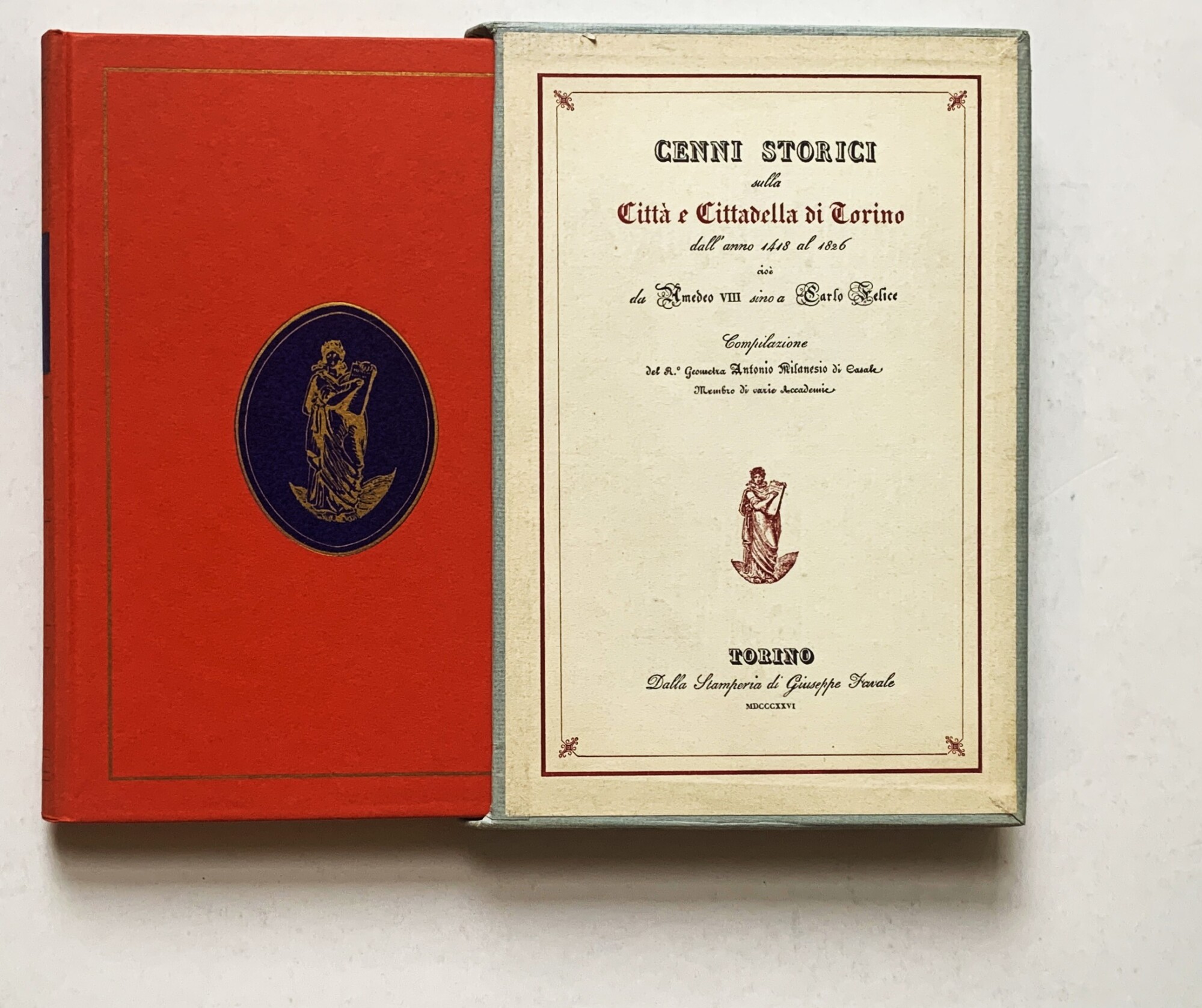 Cenni storici sulla Città e Cittadella di Torino dall'anno 1418 …