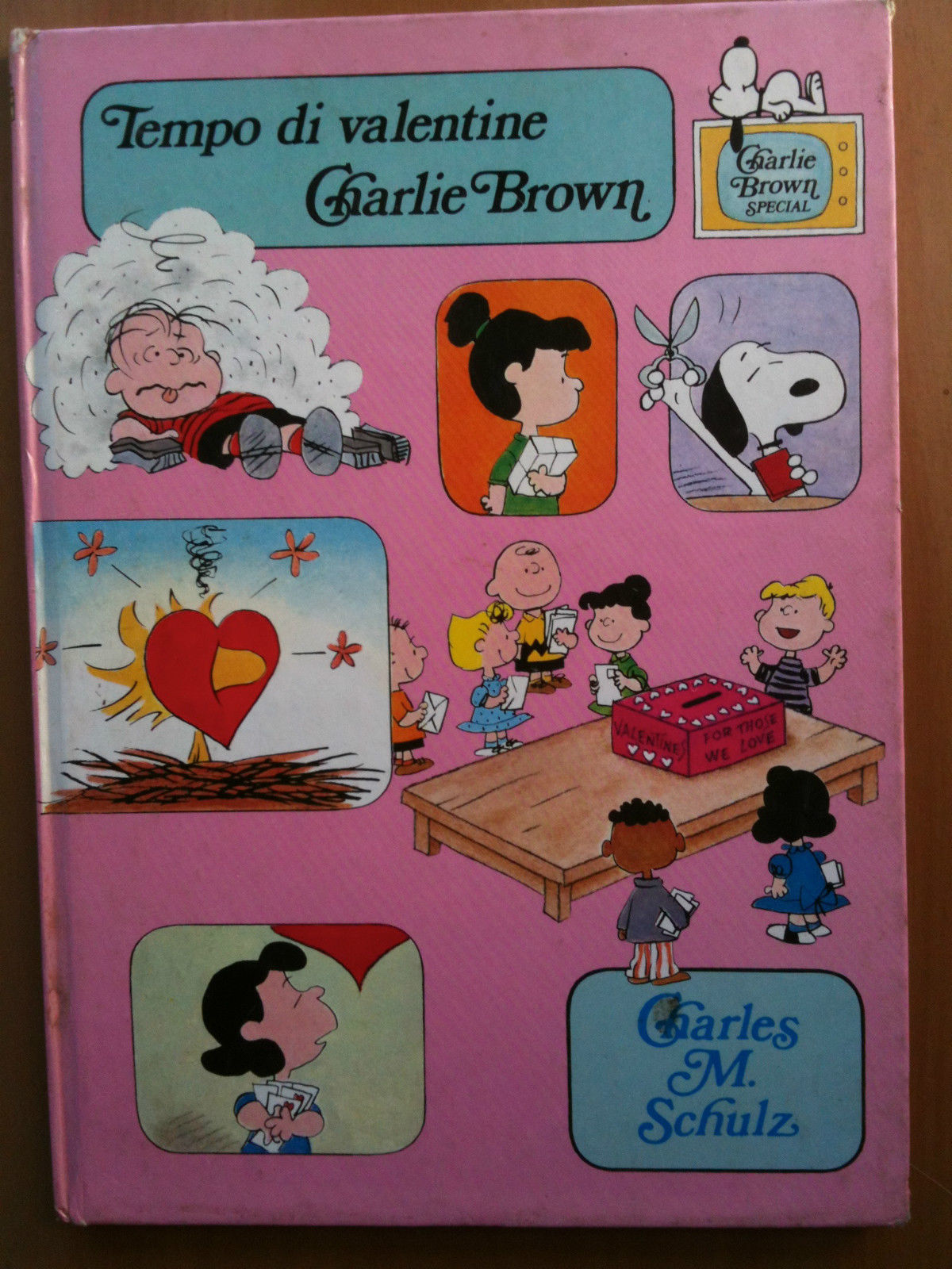 CHARLES M.SCHULZ CHARLIE BROWN SPECIAL " Tempo di valentine" 1977