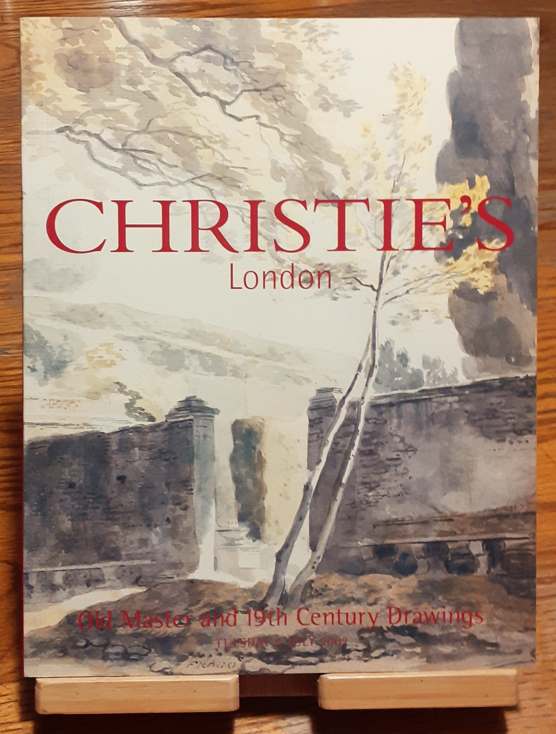 Christie's London - Old master and 19th Century Draving 2002