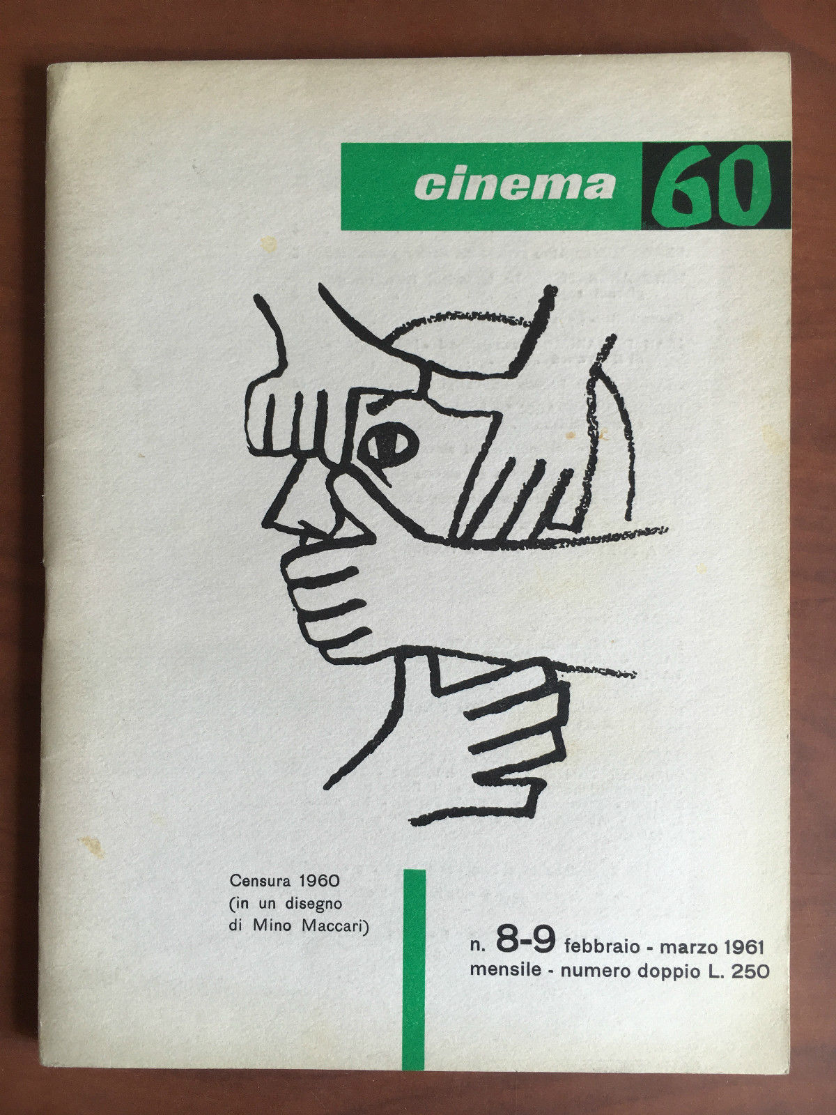 CINEMA 60 n^ 8-9 Febbraio/Marzo 1961 - E21627