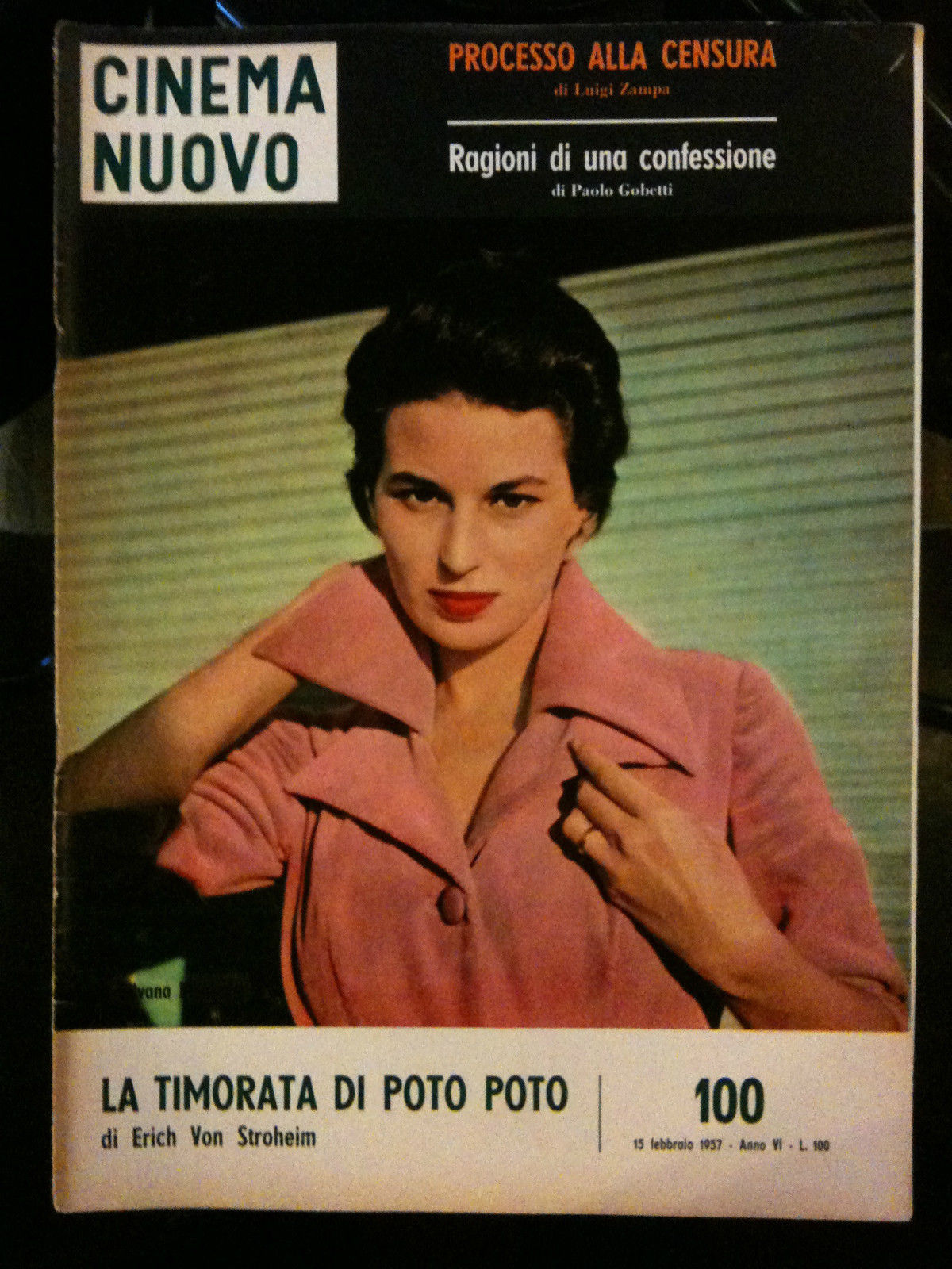 CINEMA NUOVO n^ 100 febbraio 1957