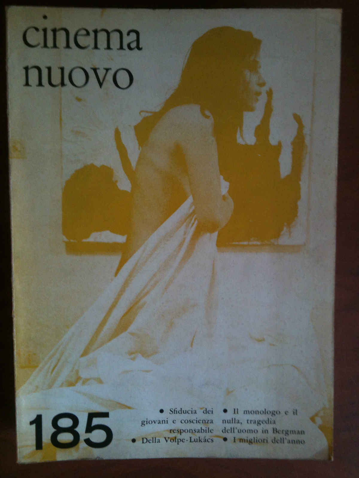 CINEMA NUOVO n^ 185 gennaio/febbraio 1967 Cover: Fabien Fabre - …