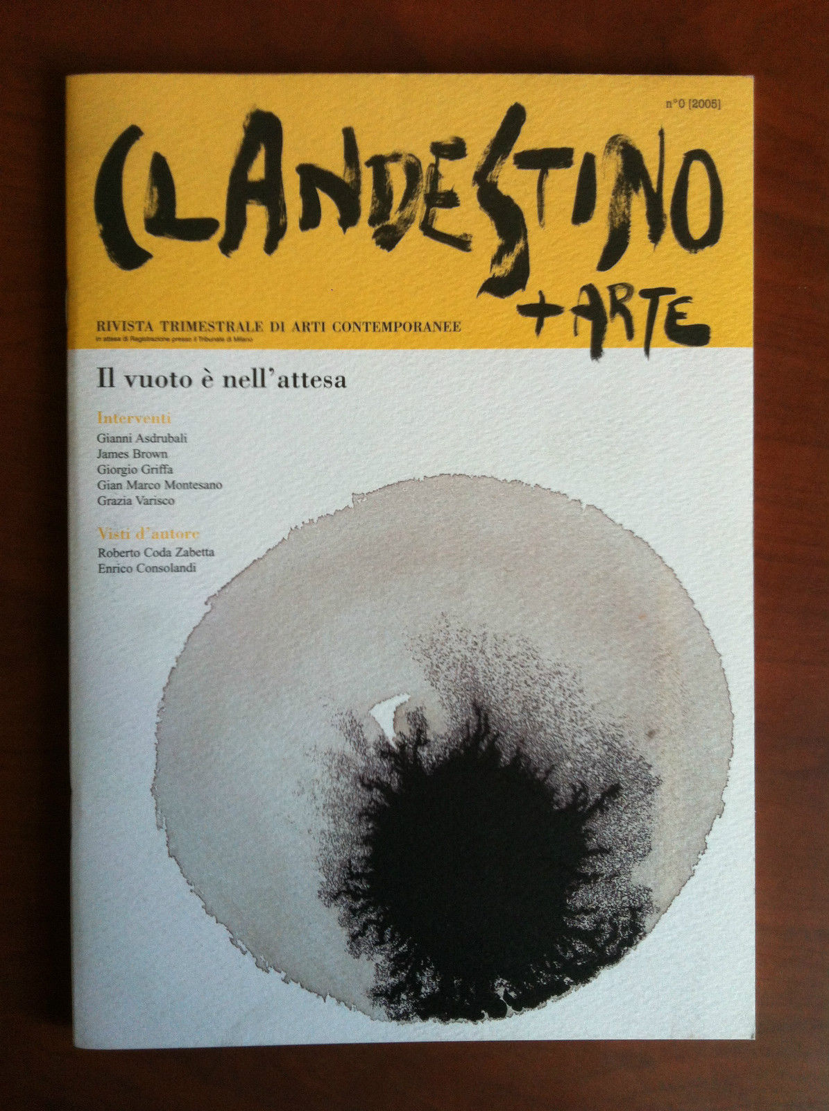 Clandestino + arte n^ 0 (2005) Cover: Marina Mojana - …