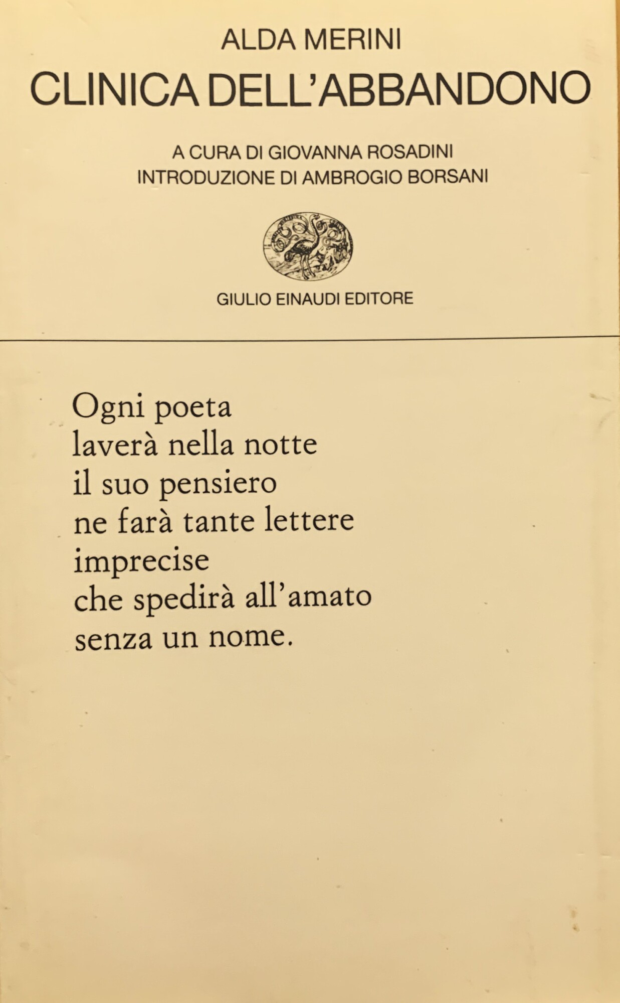 Clinica dell'abbandono