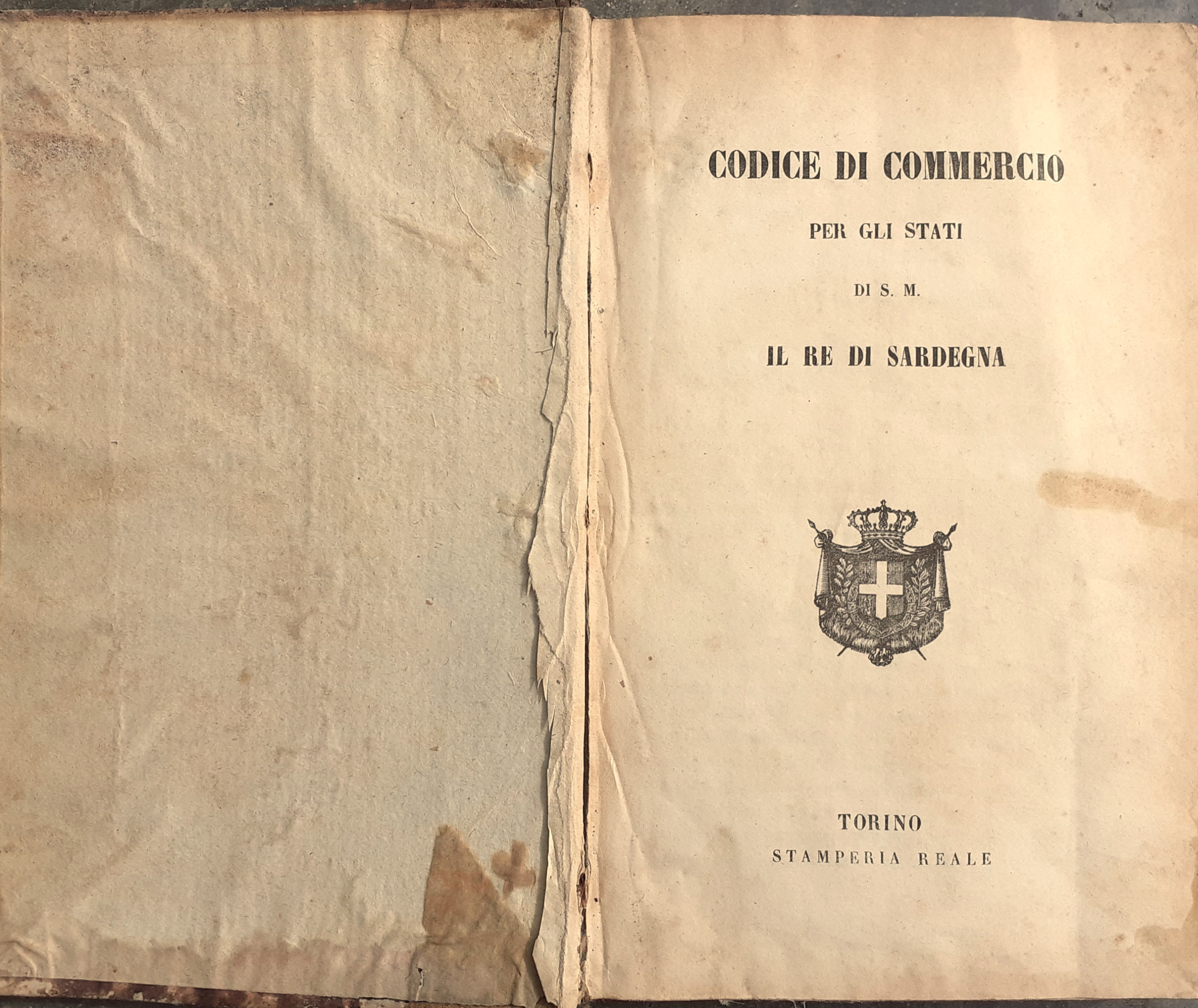 Codice di commercio per gli stati di S. M. il …