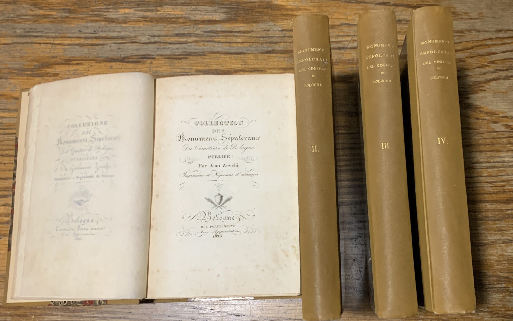 Collezione dei Monumenti Sepolcrali Del Cimitero di Bologna/ Collection des …