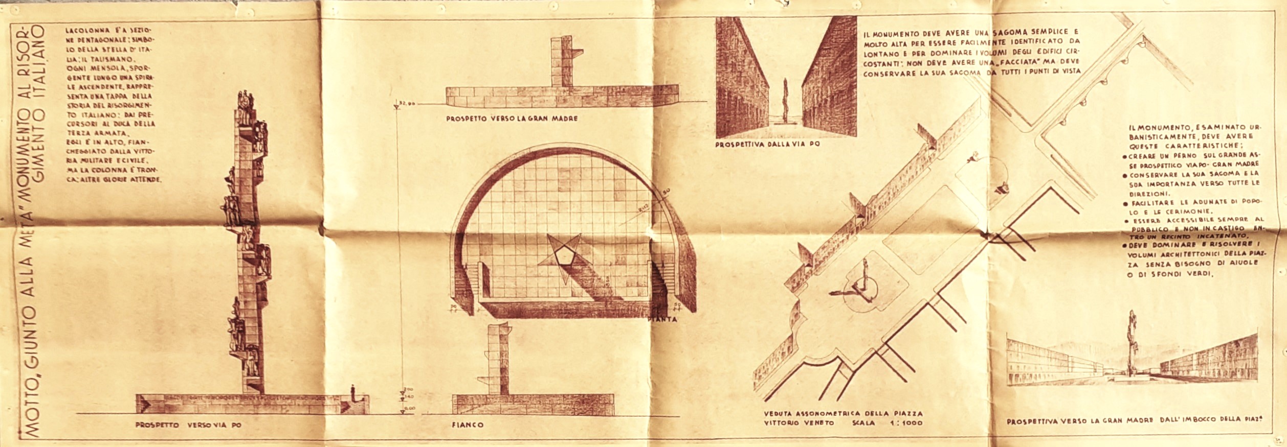 Concorso del 1935 Torino per il Monumento a S.A.R. Emanuele …