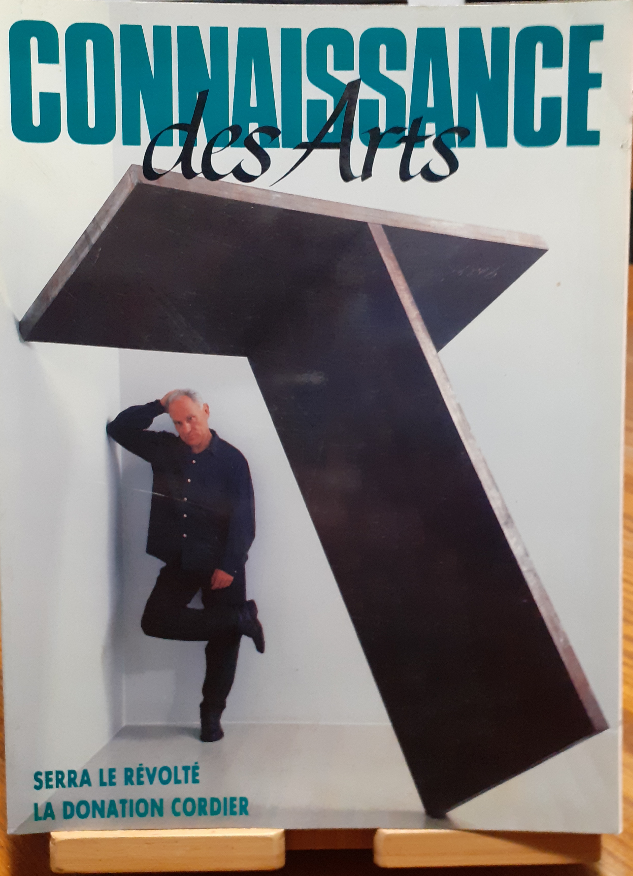 Connaissance des arts N^455 gennaio 1990 Cover Richerd Serra