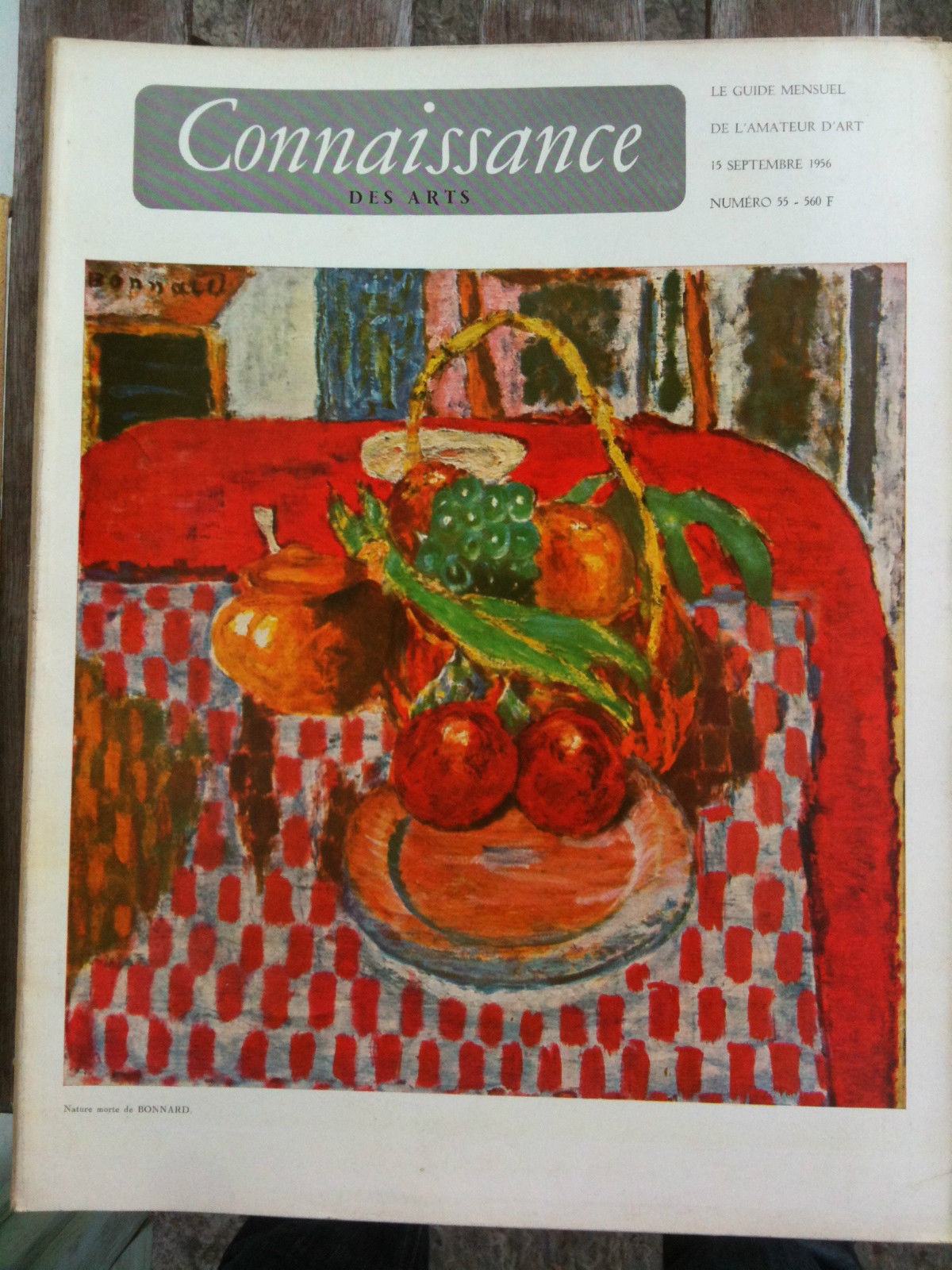 Connaissance des arts n^ 55 Septembre 1956