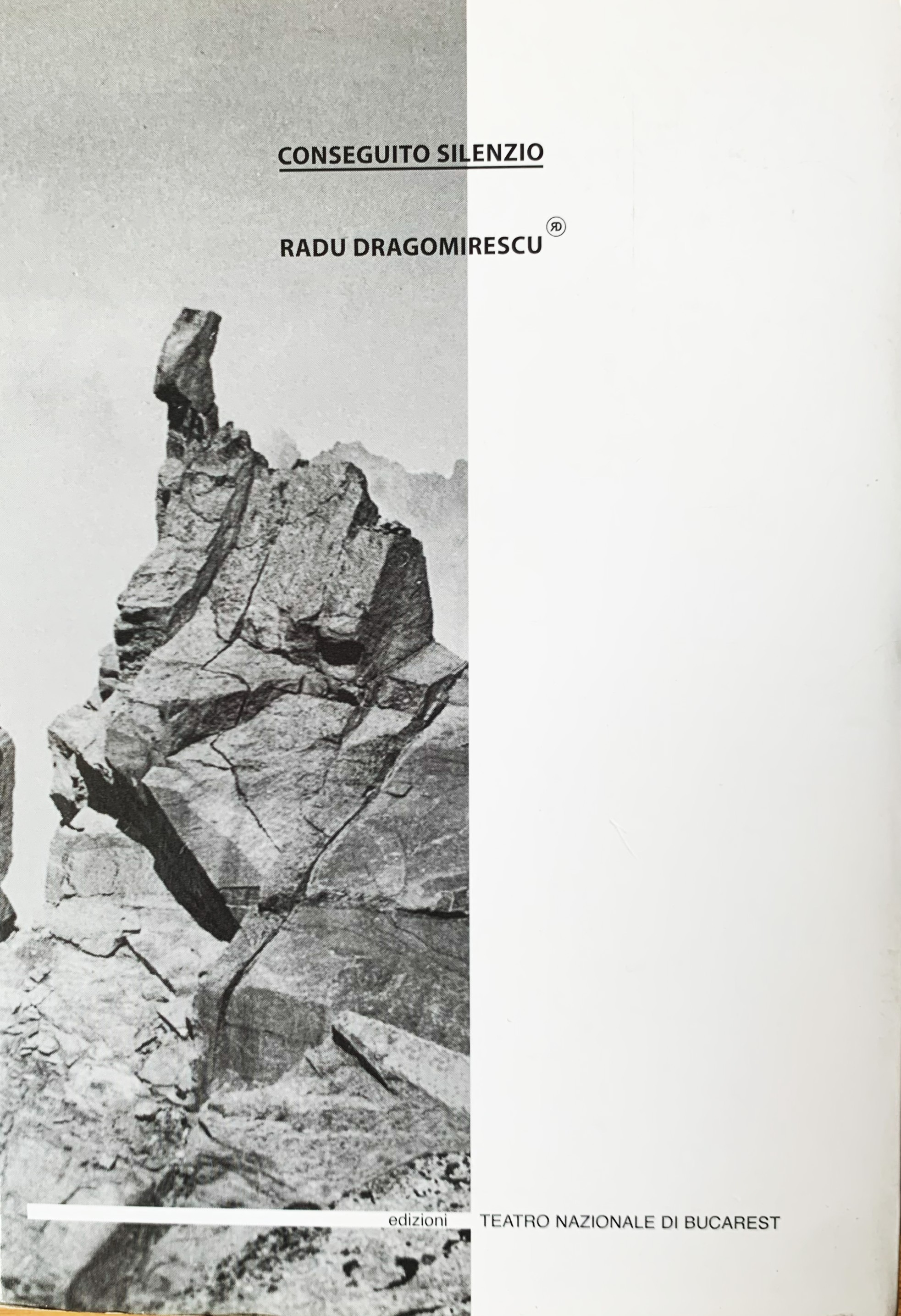 Conseguito silenzio. Radu Dragomirescu