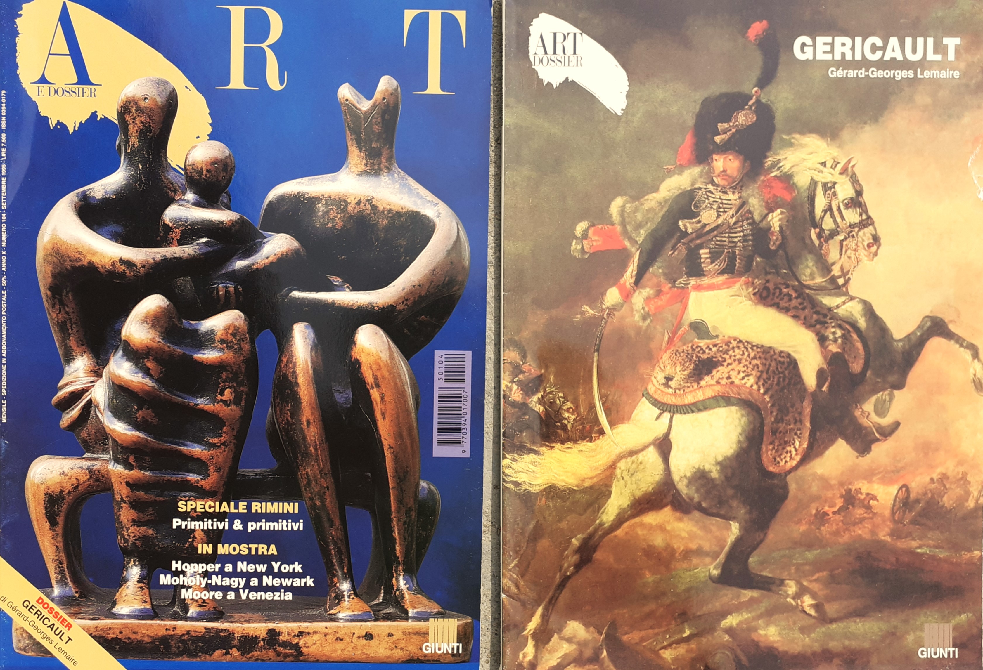 Arte e Dossier numero 104 settembre 1995 con inserto Gericault