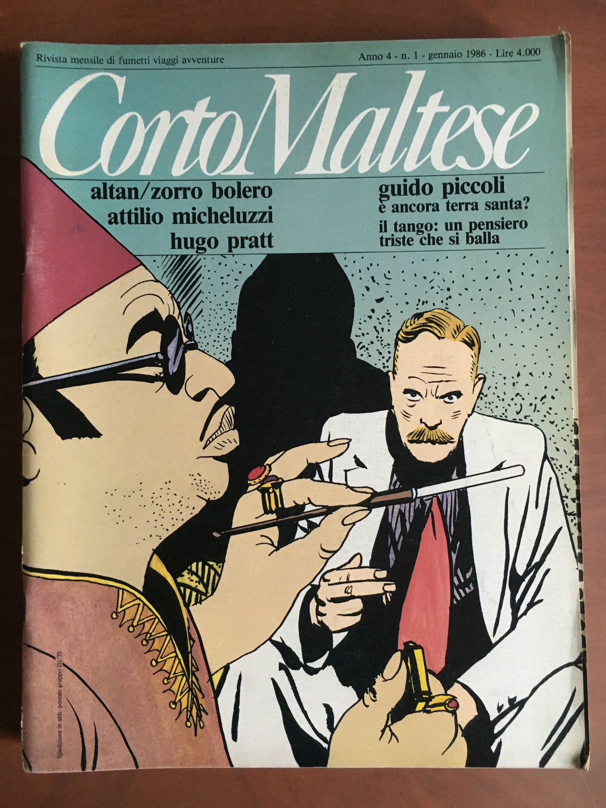 Corto Maltese Anno 4 n^ 1 Gennaio 1986 - E21482