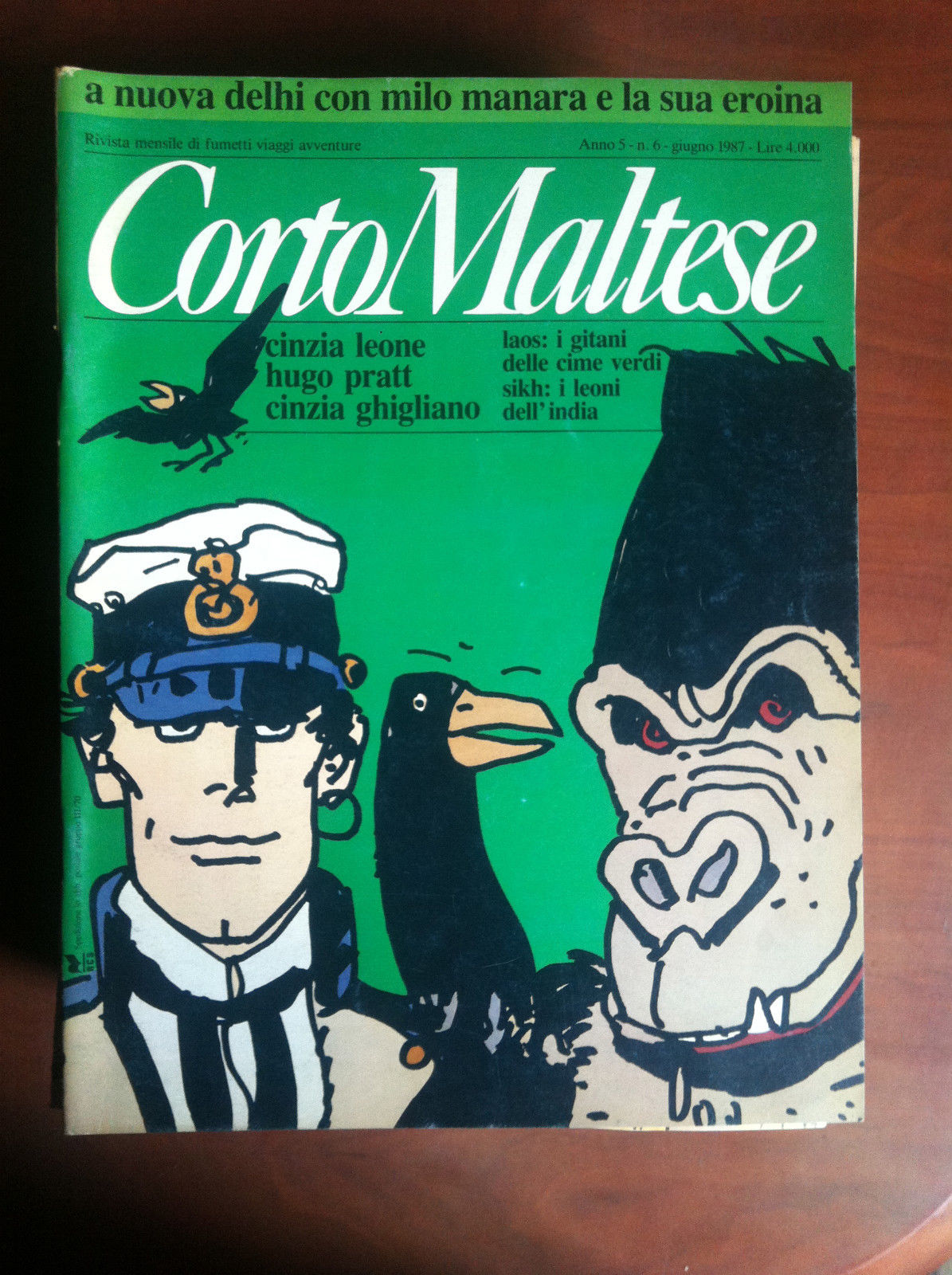 Corto Maltese Anno 5 n^ 6 giugno 1987 - E13191