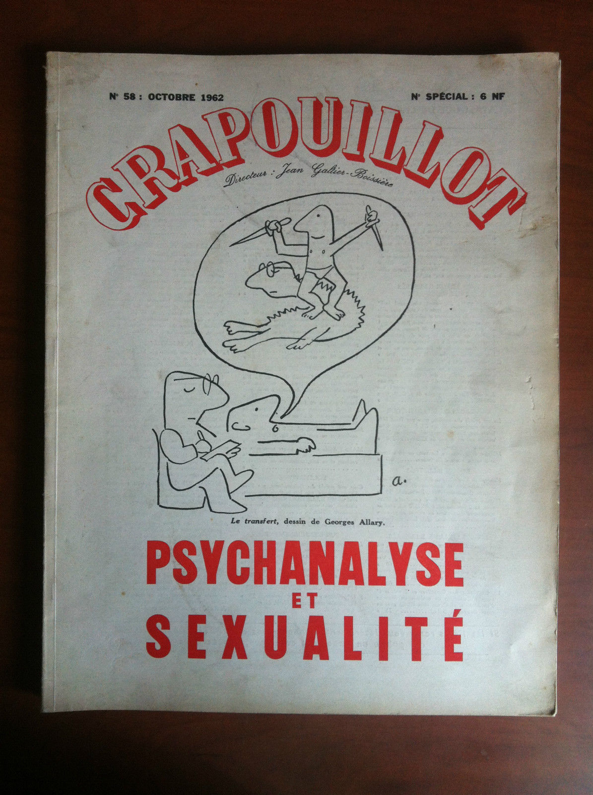Crapouillot n^ 58 Octobre 1962 Psycanalyse et sexualité - E17887