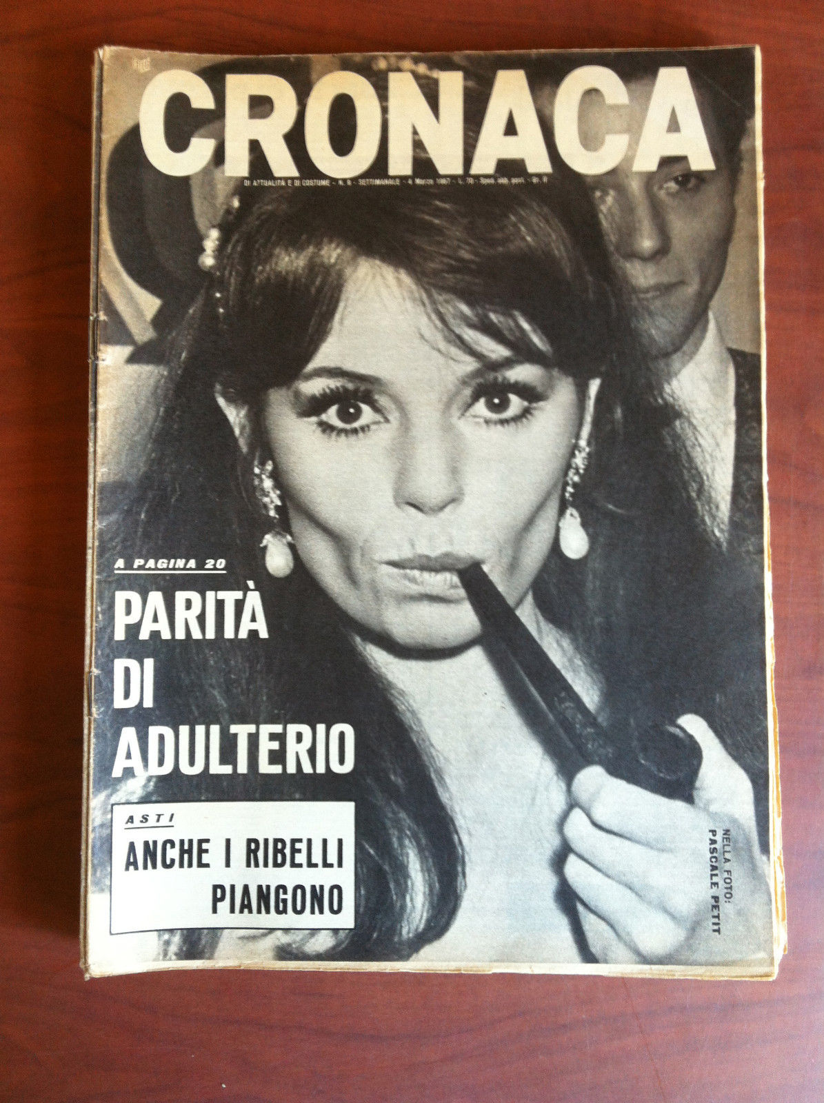 Cronaca n^ 9 - 4 Marzo 1967 Cover: Pascale Petit …