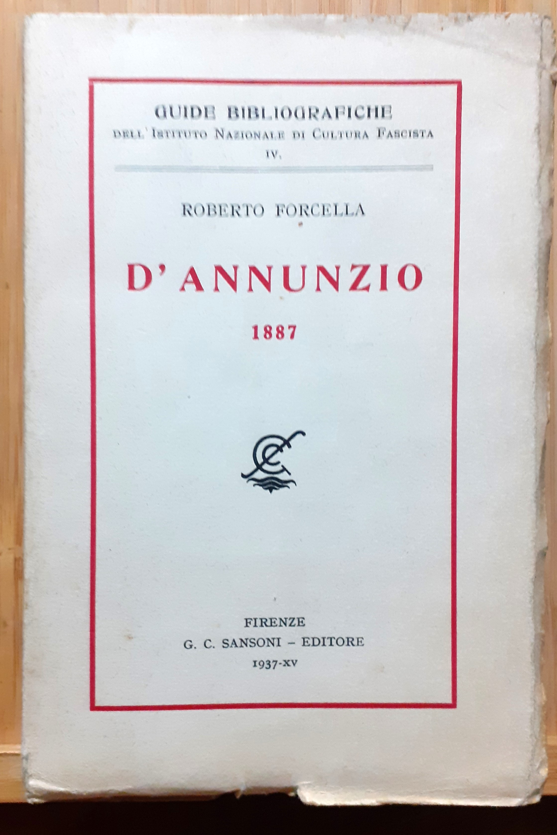 D'Annunzio 1887