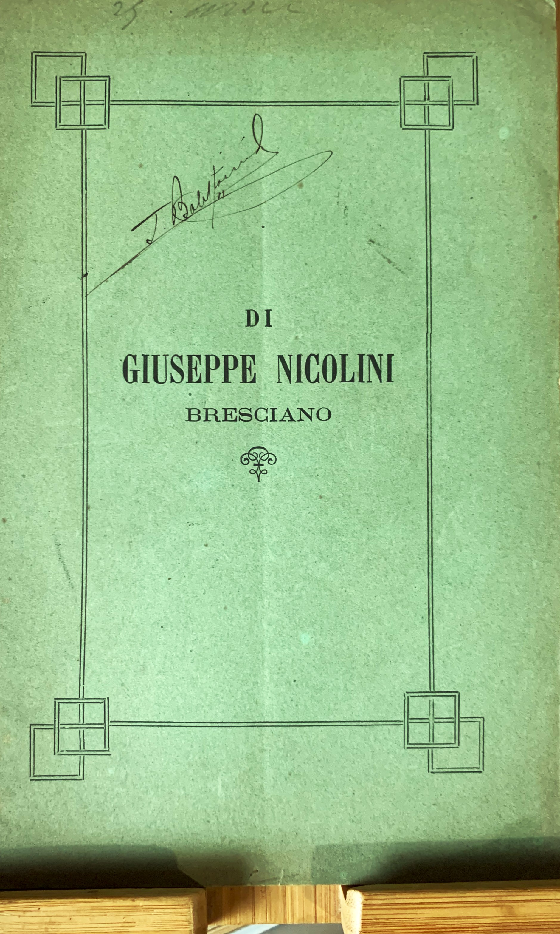 Di Giuseppe Nicolini bresciano. Discorso detto nella solennità commemorativa degli …