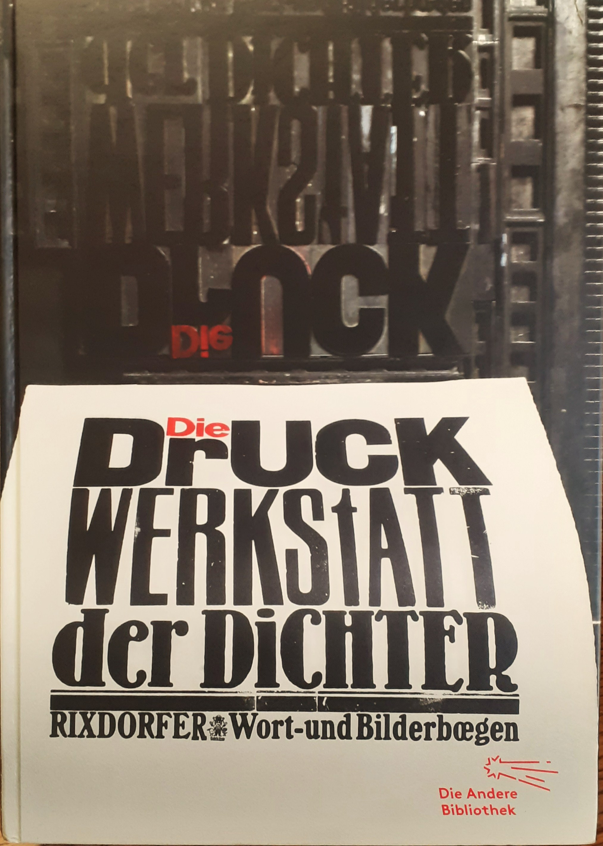 Die Druck Werkstatt der Dichter "Rixdorfer Wort-und Bilderboegen Berlin 2013