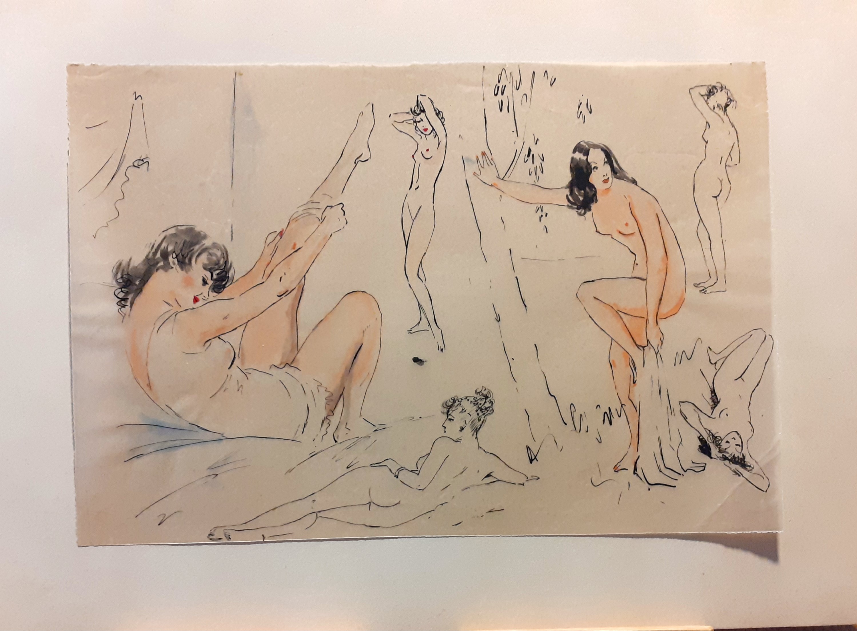 Disegno originale anni '50
