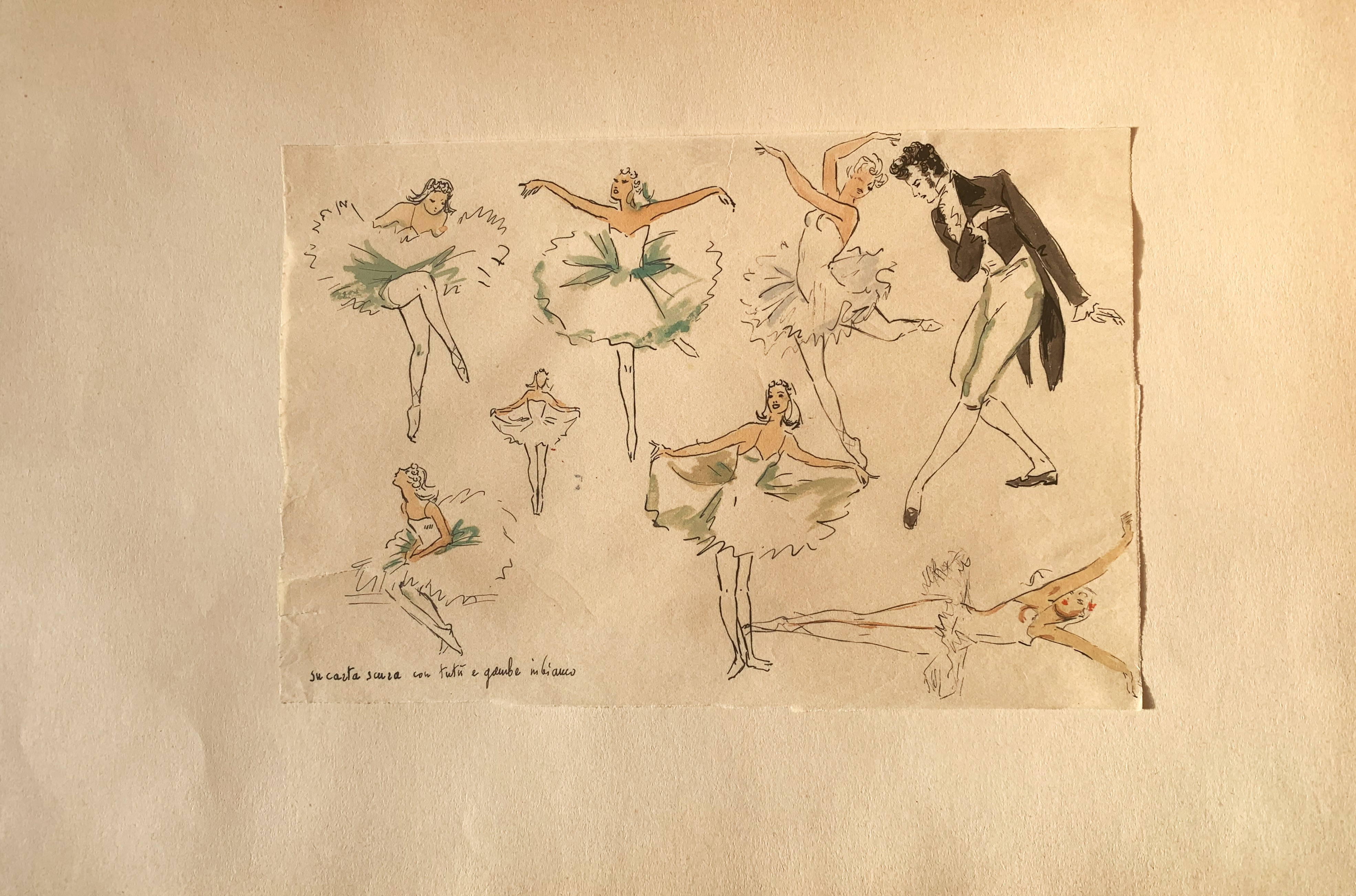 Disegno originale anni '50