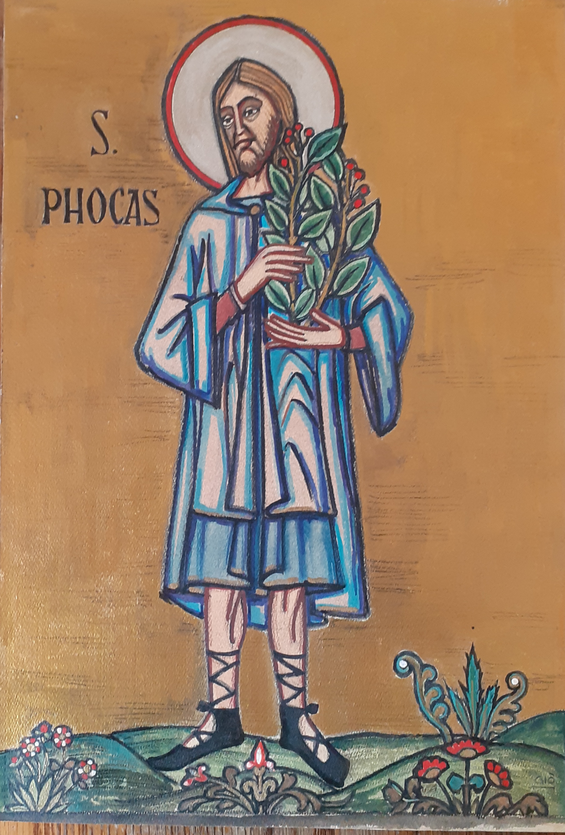 Disegno originale di Alda Besso ( Gio Golia) S.Phocas su …