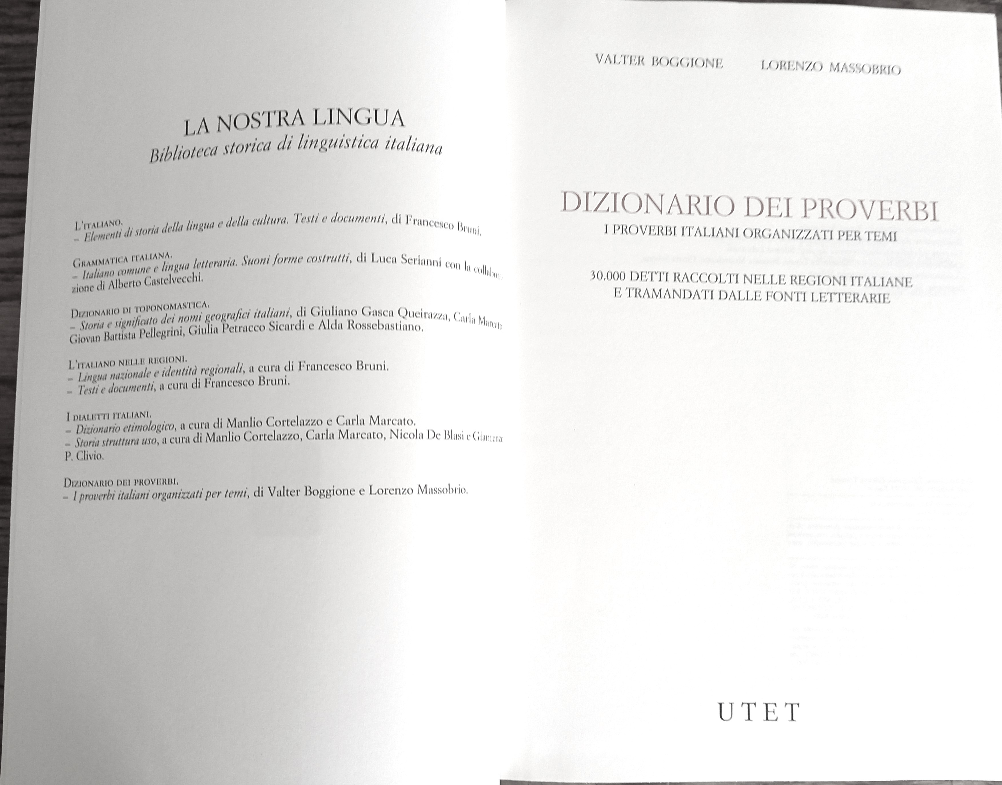 Dizionario dei proverbi. I proverbi italiani organizzati per temi. 30.000 …