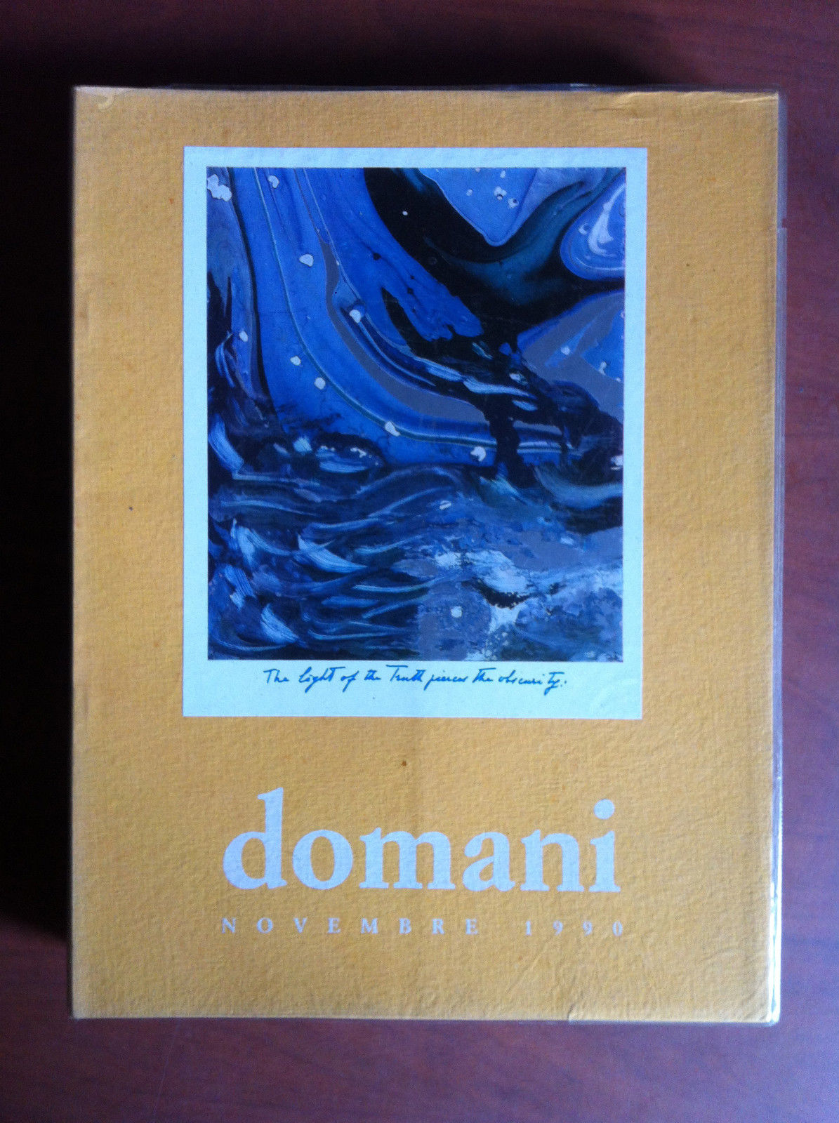 DOMANI n^ 95 Novembre 1990 Sri Aurobindo Ashram India - …