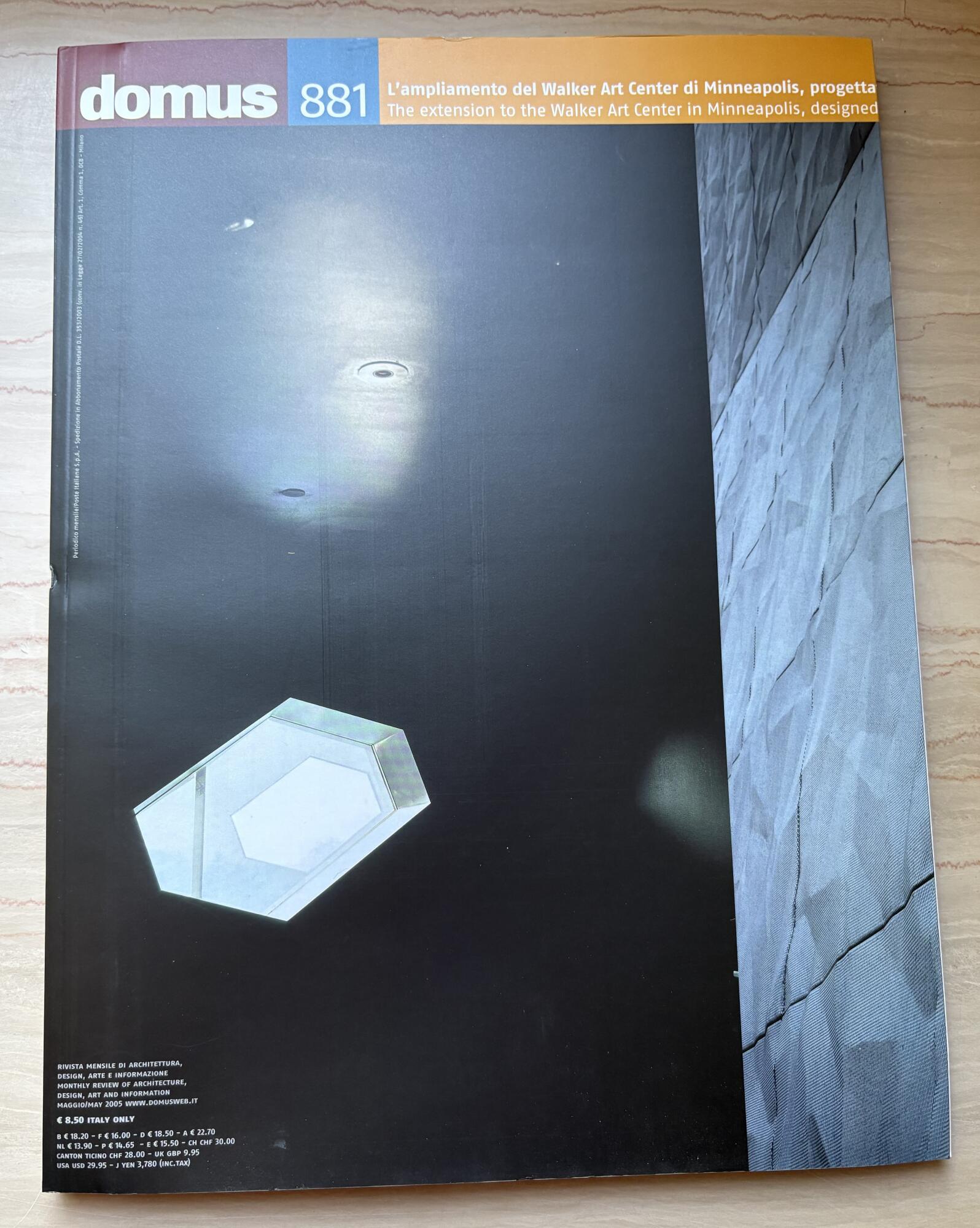 domus 881 Maggio I May 2005. Rivista mensile di Architettura, …