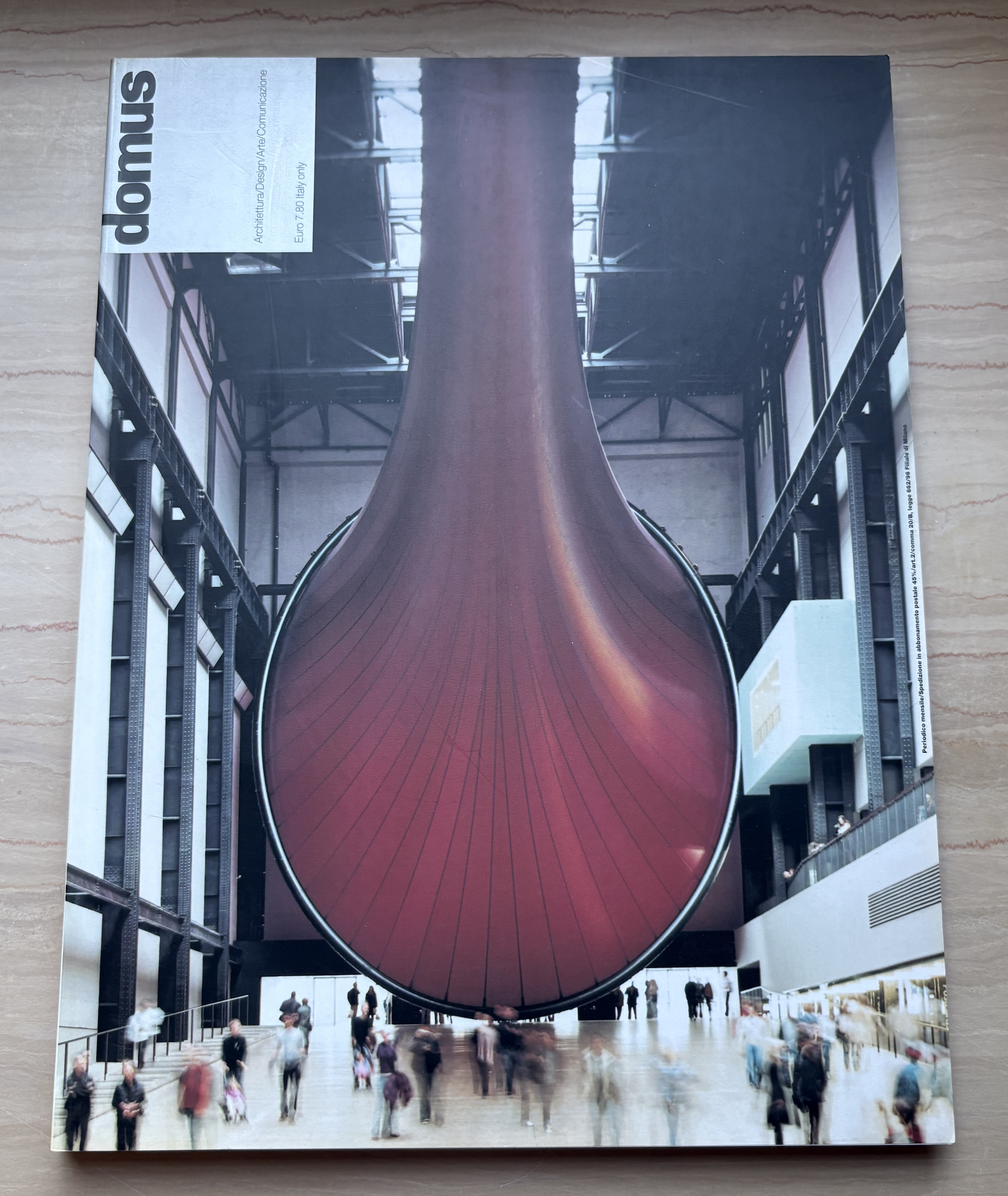 domus. Architettura/Design/Arte/Comunicazione / Architecture/Design/Art/Communication Novembre / November 2002 N. 853