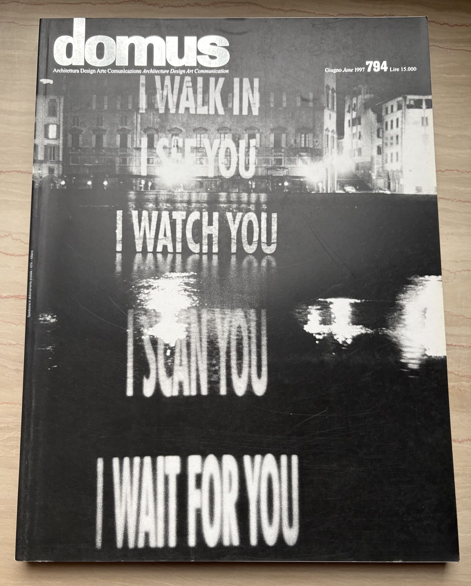 domus. Architettura Design Arte Comunicazione Architecture Design Communication Giugno June …