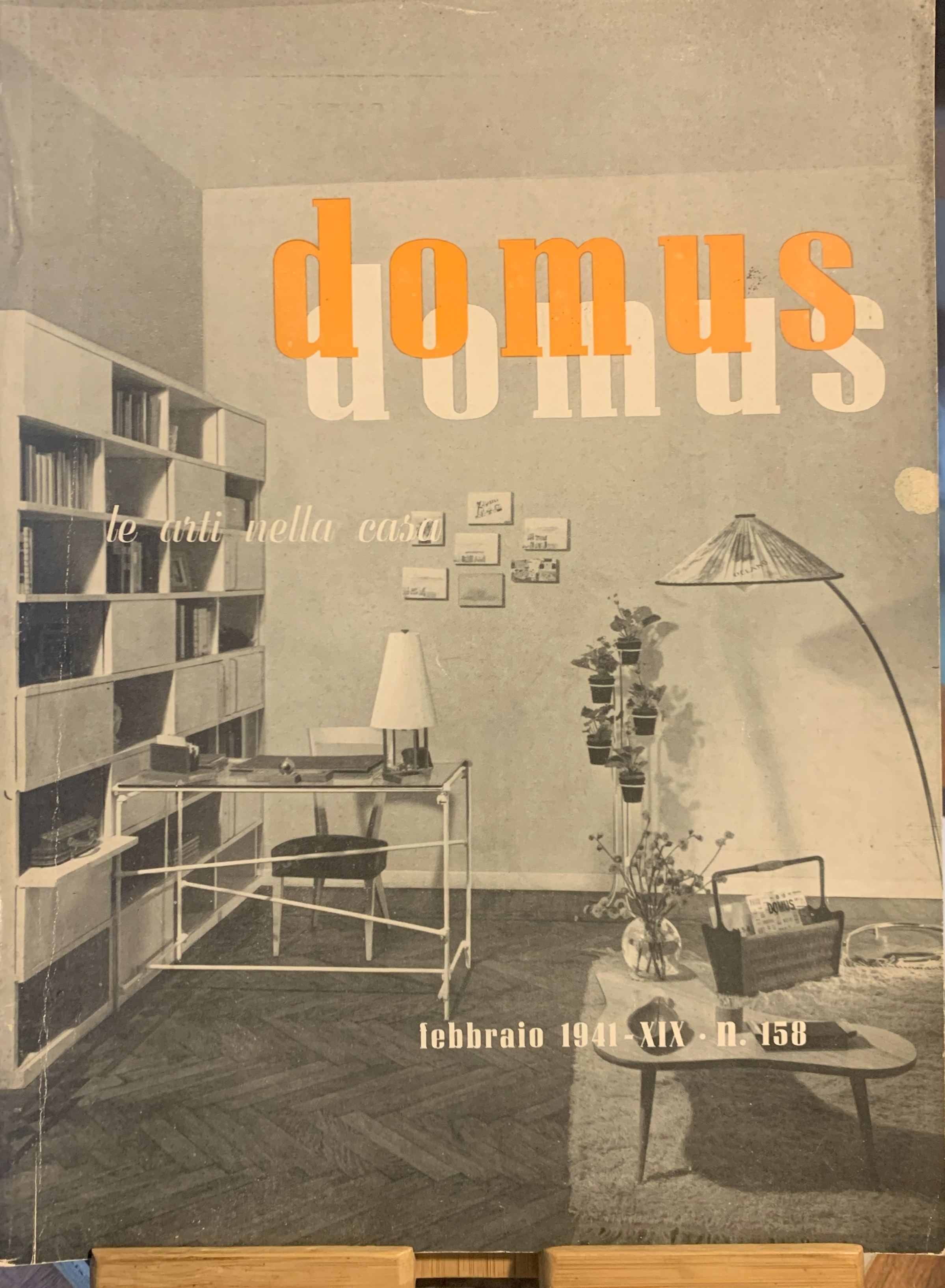 domus le arti nella casa n^ 158 febbraio 1941