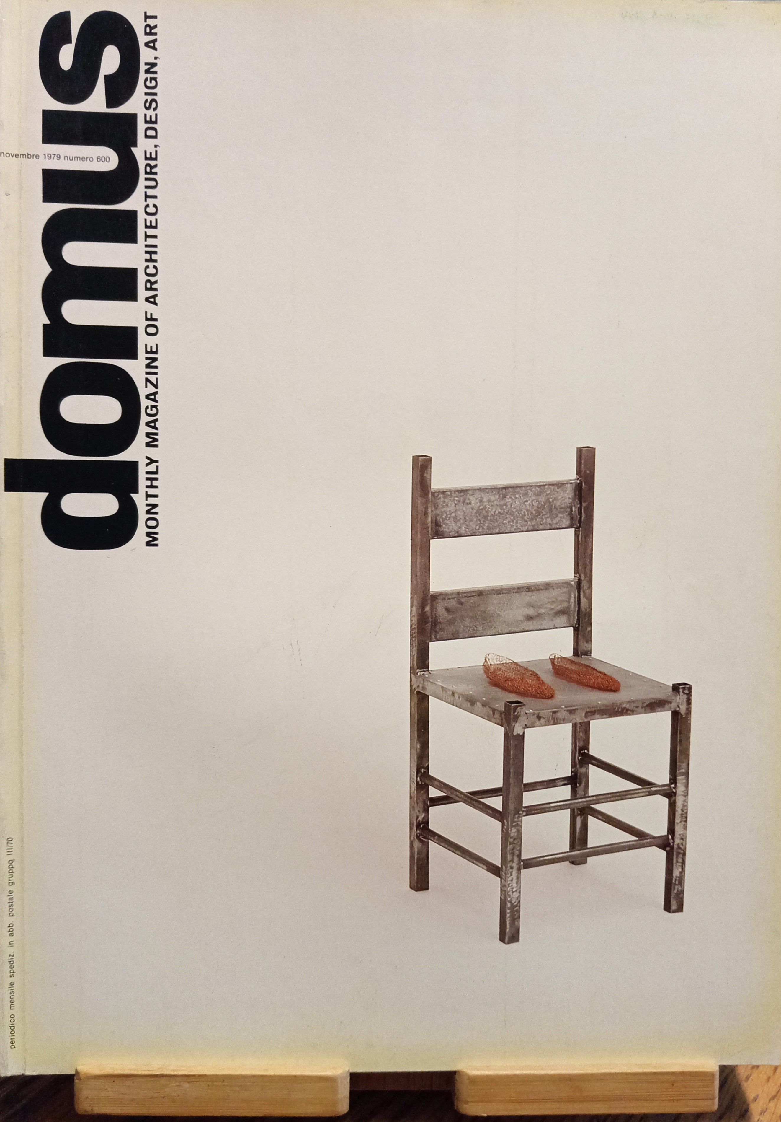 domus. MONTHLY MAGAZINE OF ARCHITECTURE, DESIGN, ART 600 novembre 1979