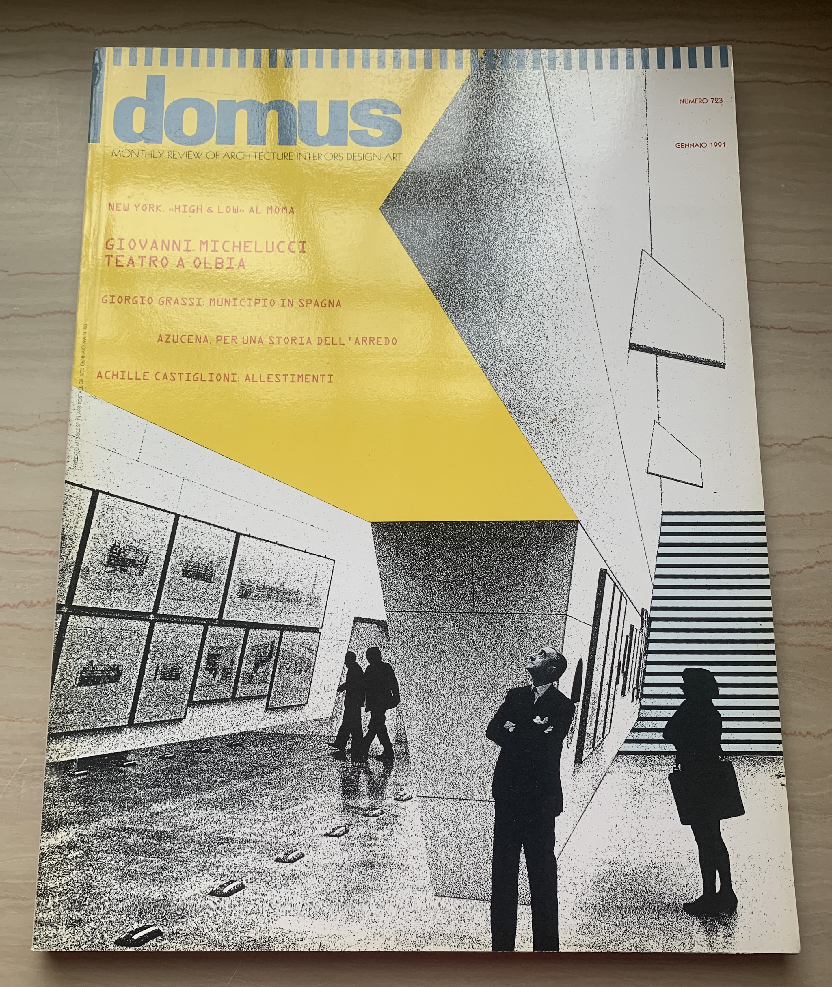 domus. Monthly Review of Architecture Interiors Design Art gennaio 1991 …