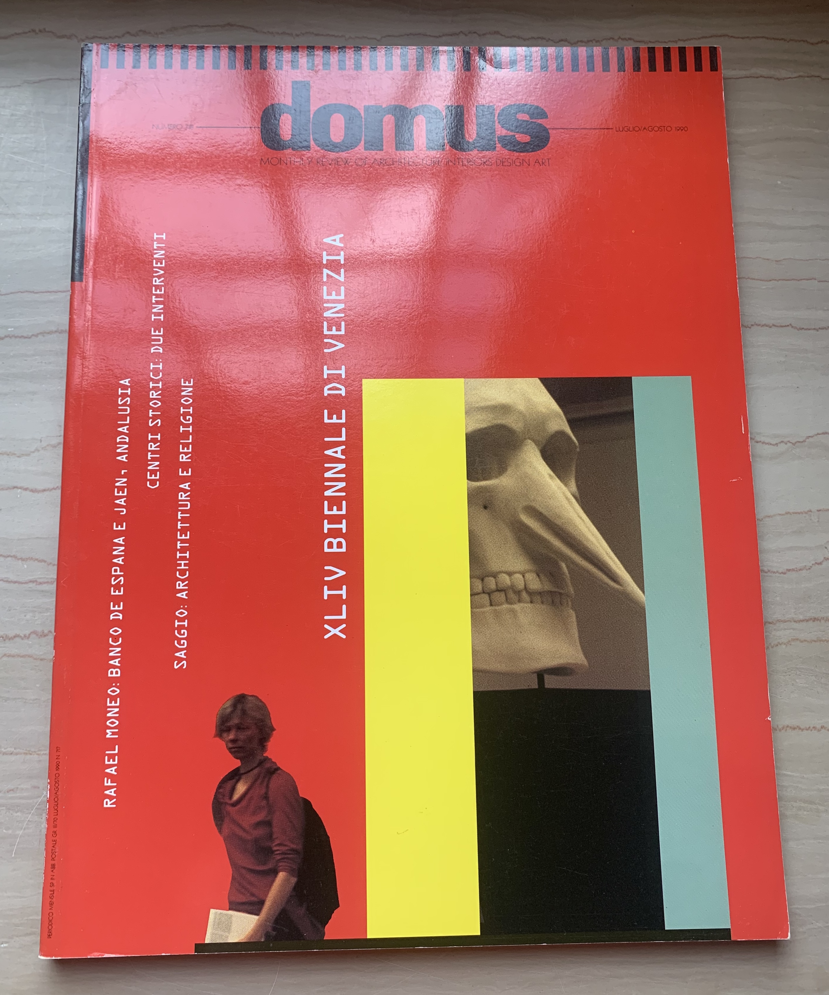 domus. Monthly Review of Architecture Interiors Design Art luglio/agosto 1990 …