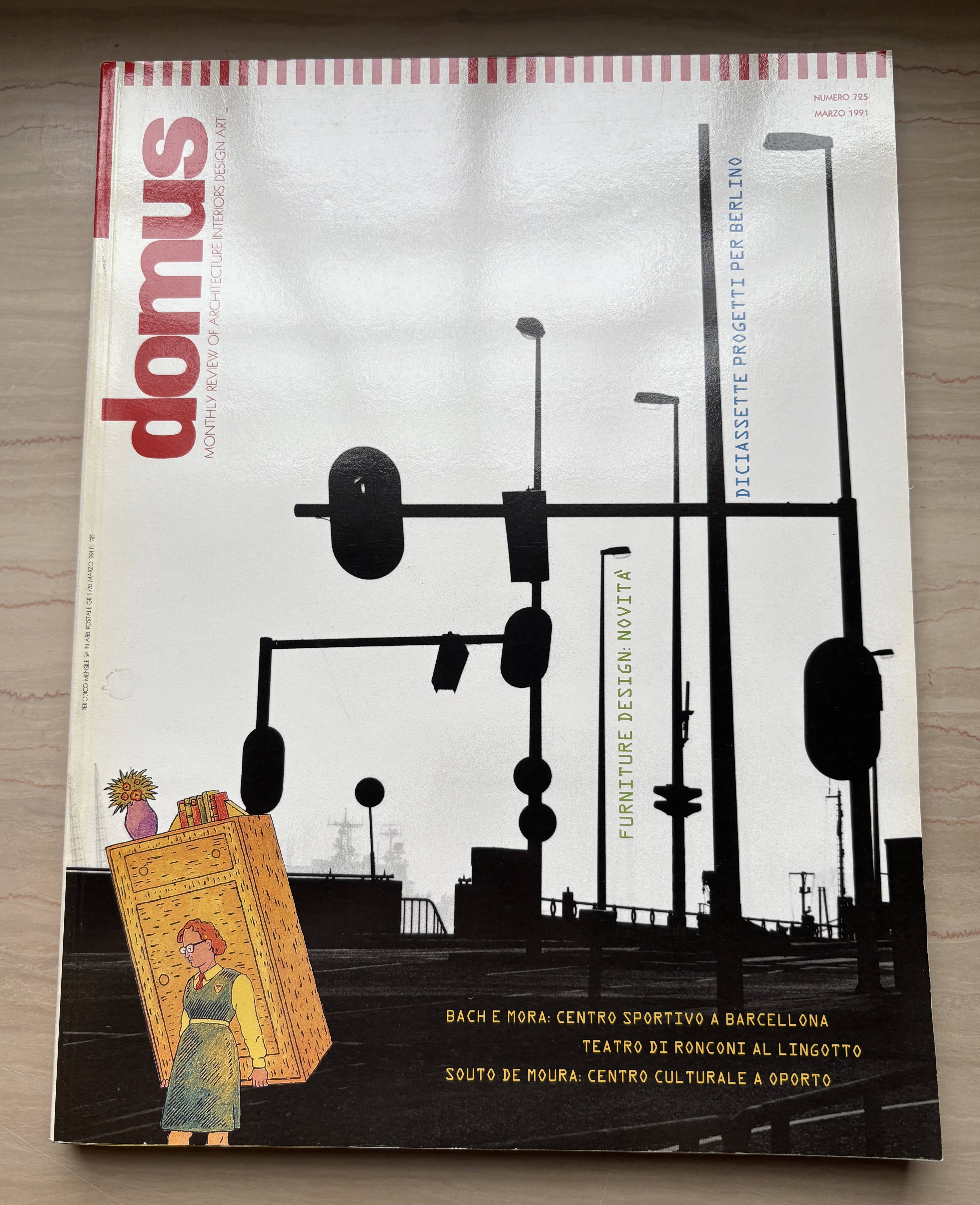 domus. Monthly Review of Architecture Interiors Design Art marzo 1991 …