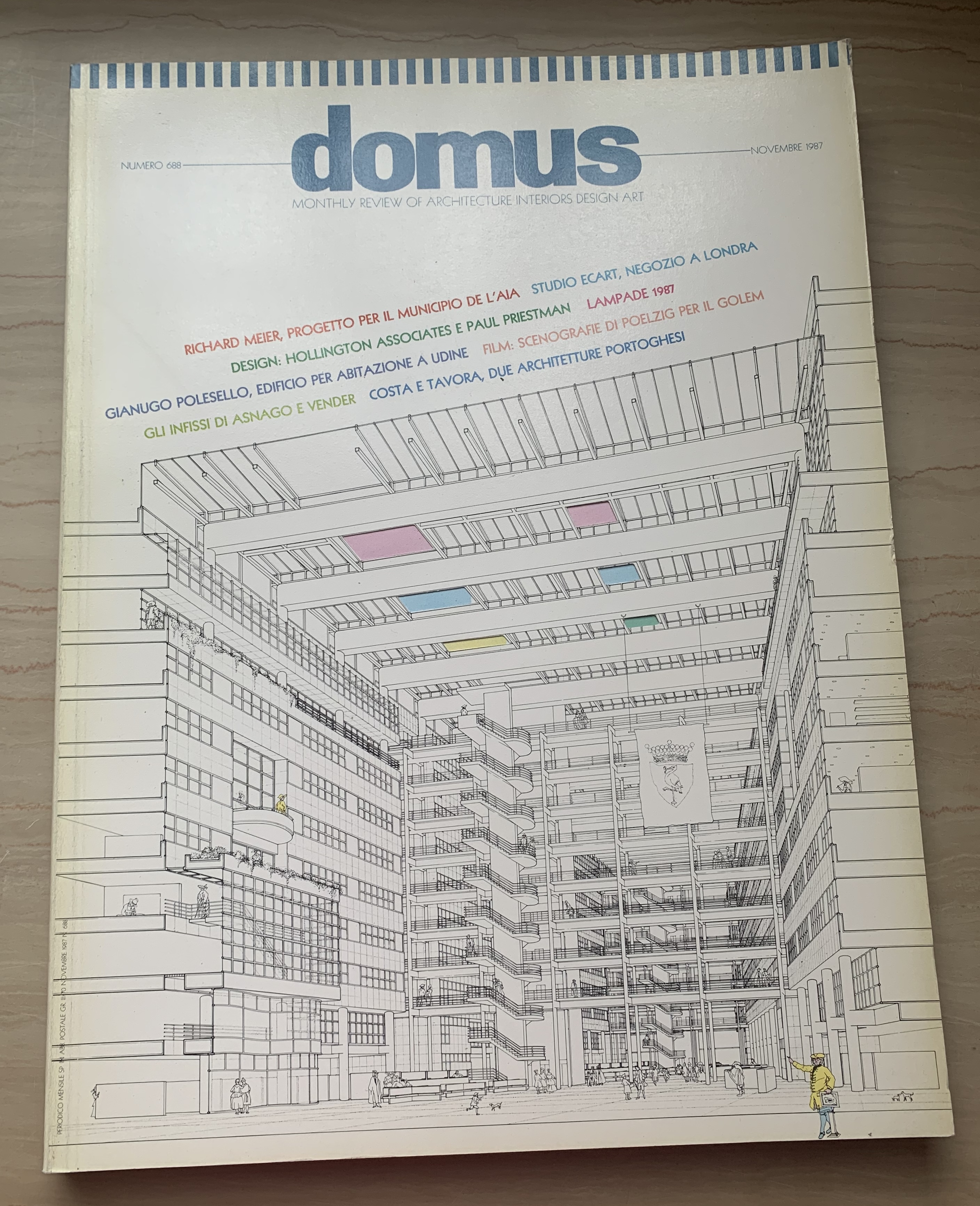 domus. Monthly Review of Architecture Interiors Design Art novembre 1987 …