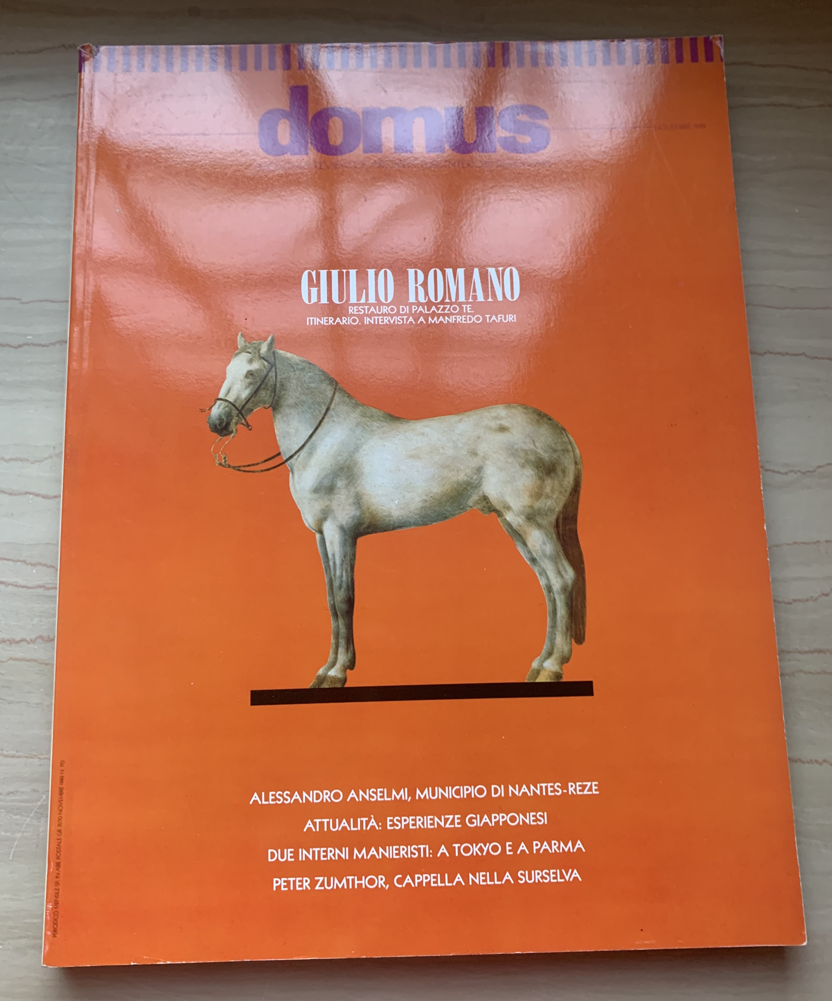 domus. Monthly Review of Architecture Interiors Design Art novembre 1989 …