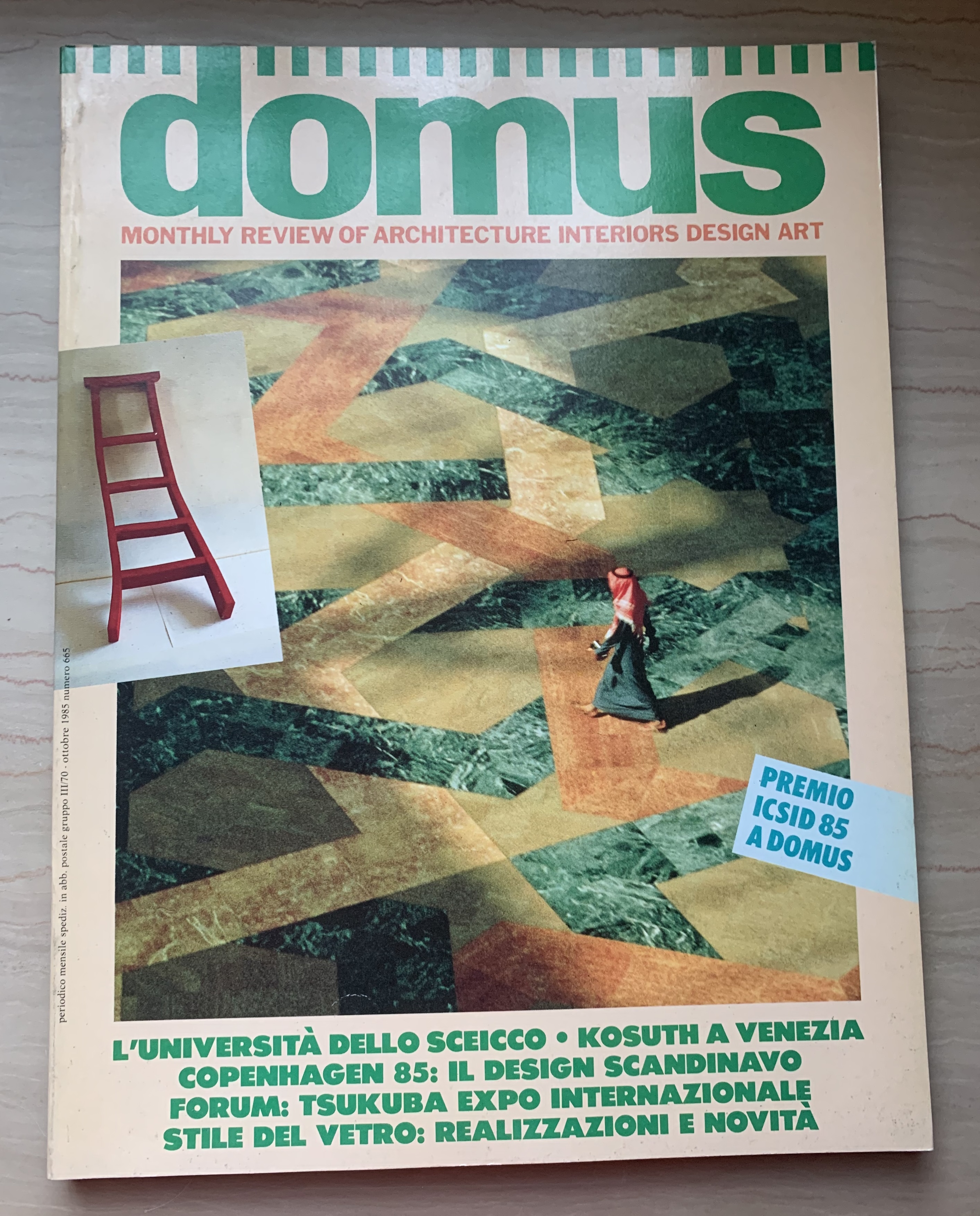 domus. Monthly Review of Architecture Interiors Design Art ottobre 1985 …