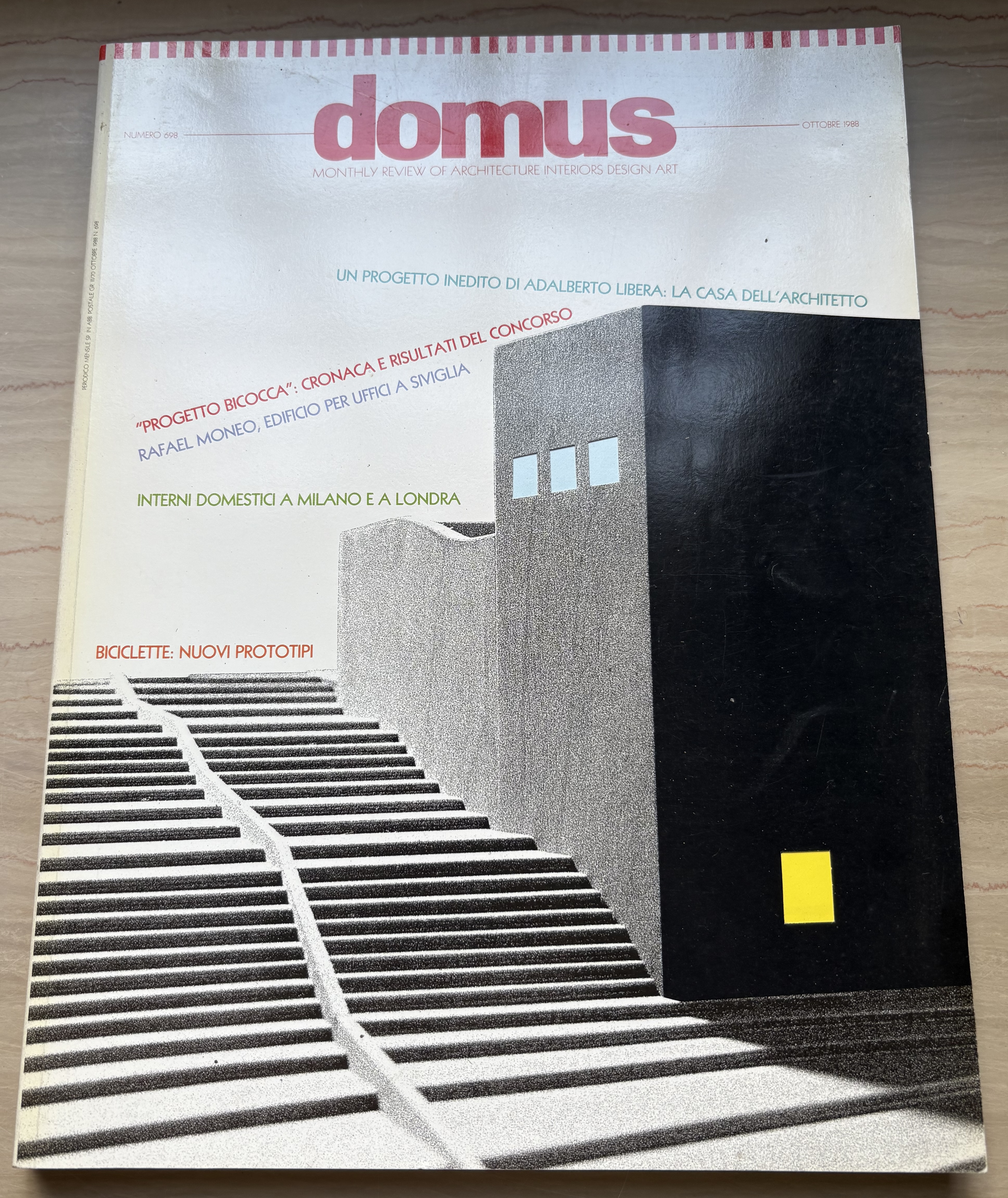 domus. Monthly Review of Architecture Interiors Design Art ottobre 1988 …