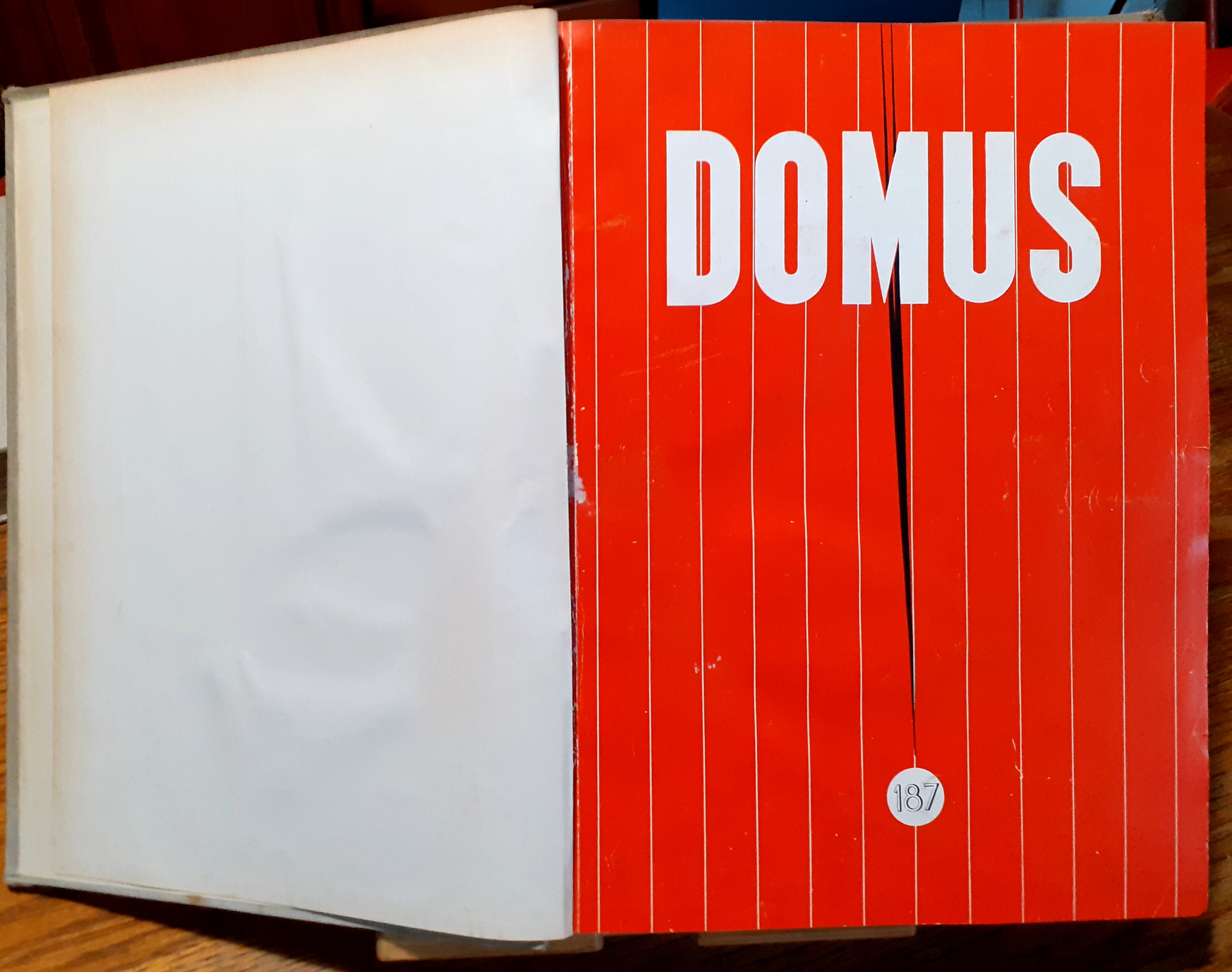 DOMUS rivista di Architettura e design secondo semestre 1943 rilegato