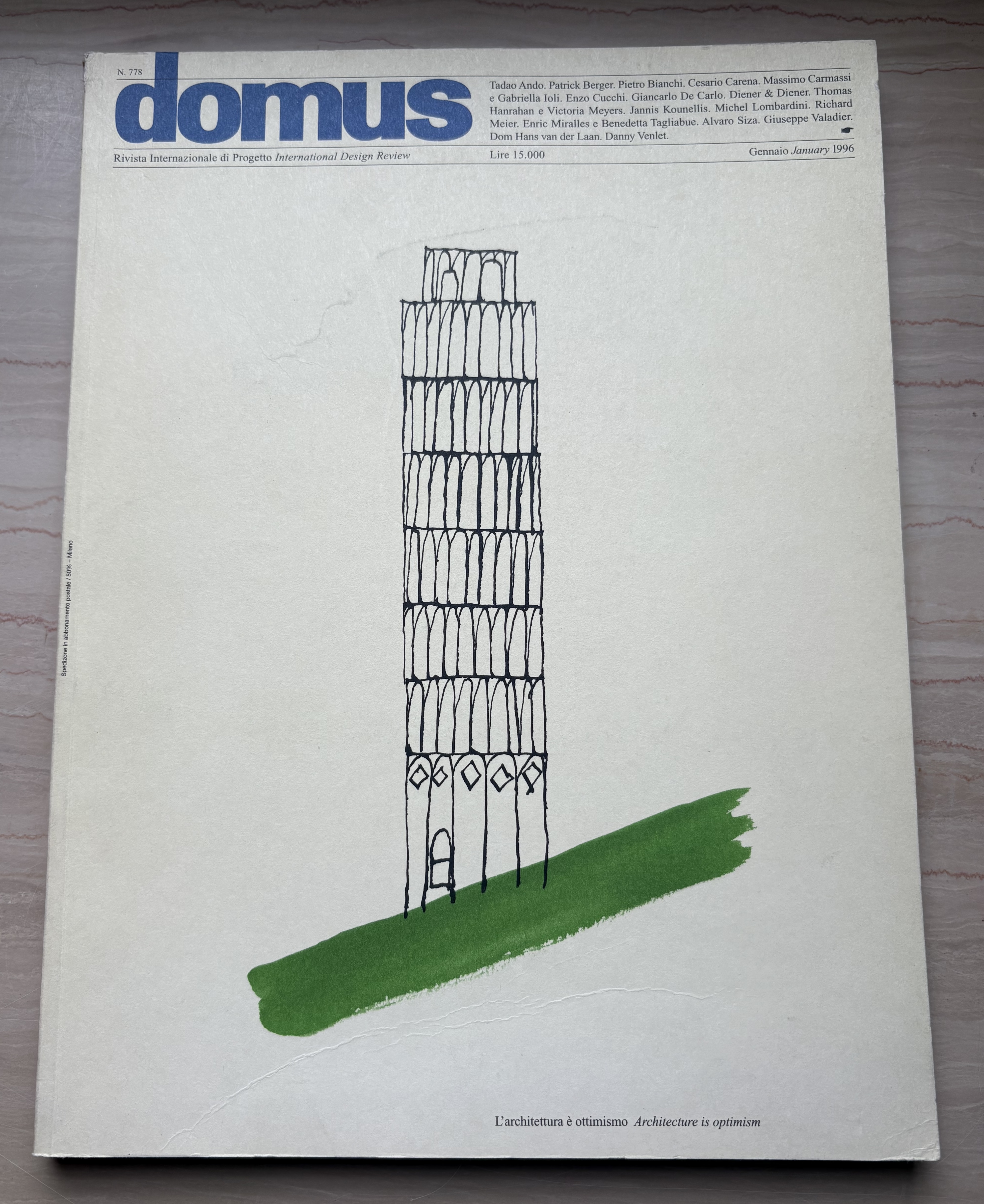 domus. Rivista Internazionale di Progetto / International Design Review Gennaio …