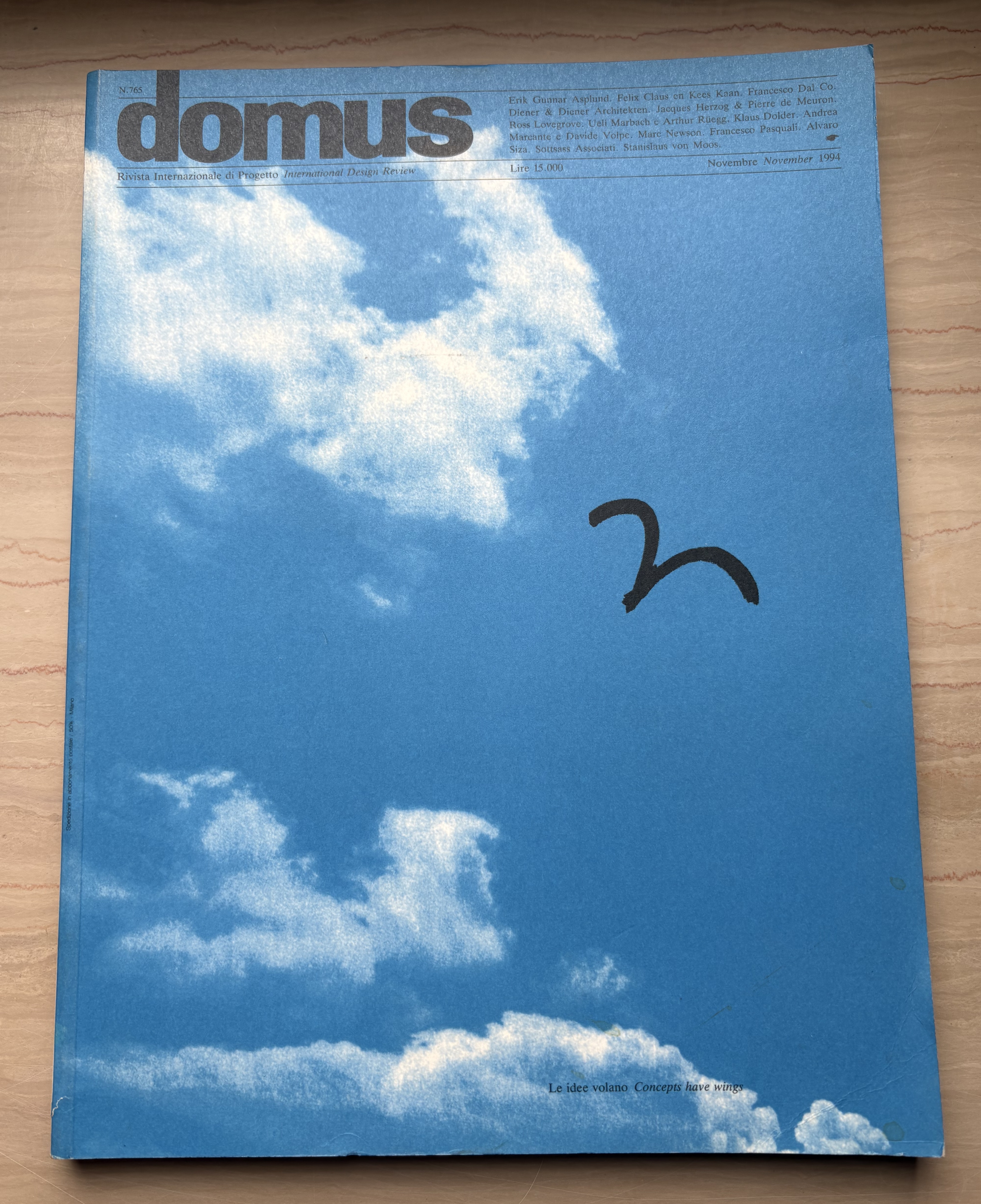 domus. Rivista Internazionale di Progetto / International Design Review Novembre …