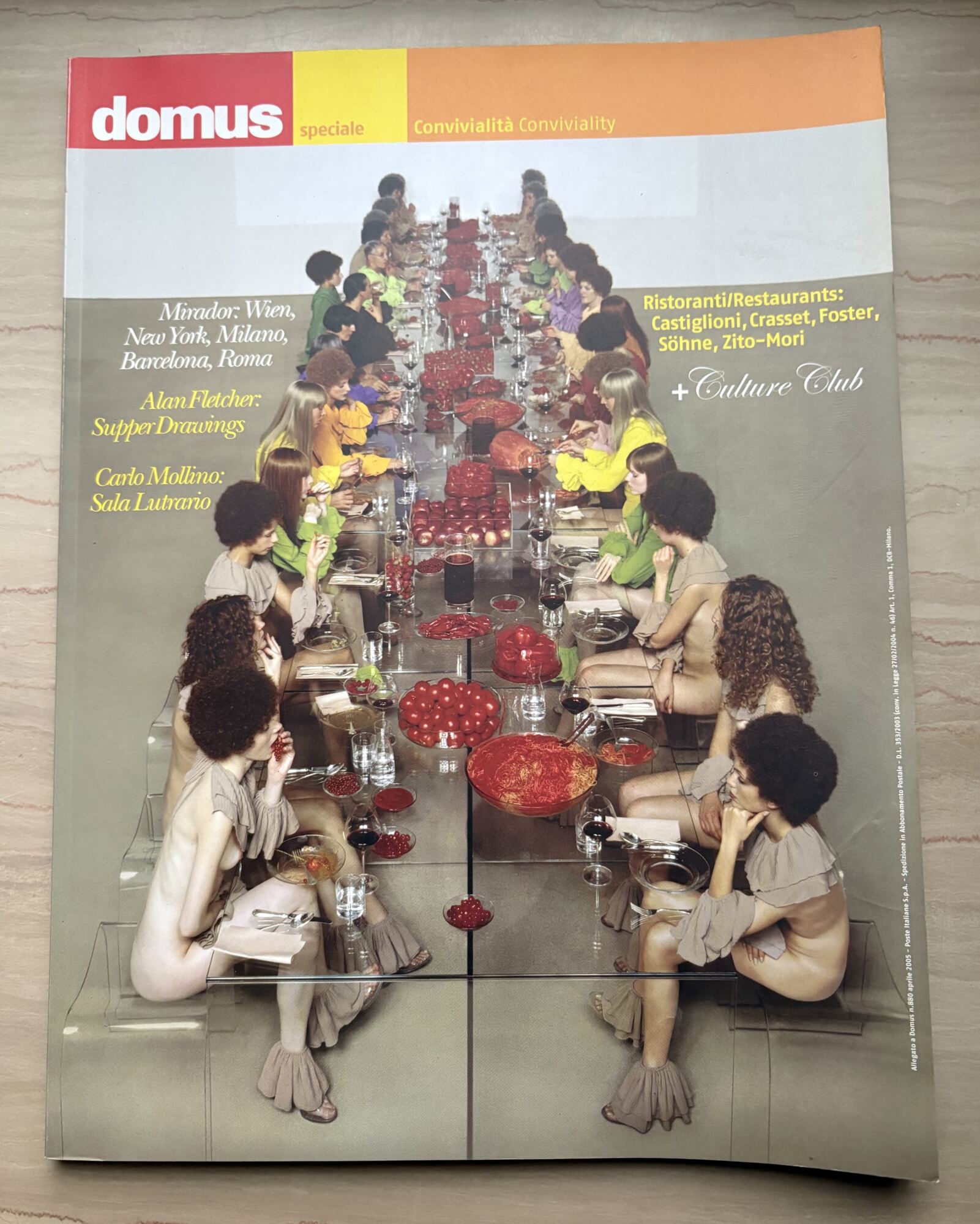 domus speciale. Convivialità Conviviality. Allegato a Domus n. 880 - …