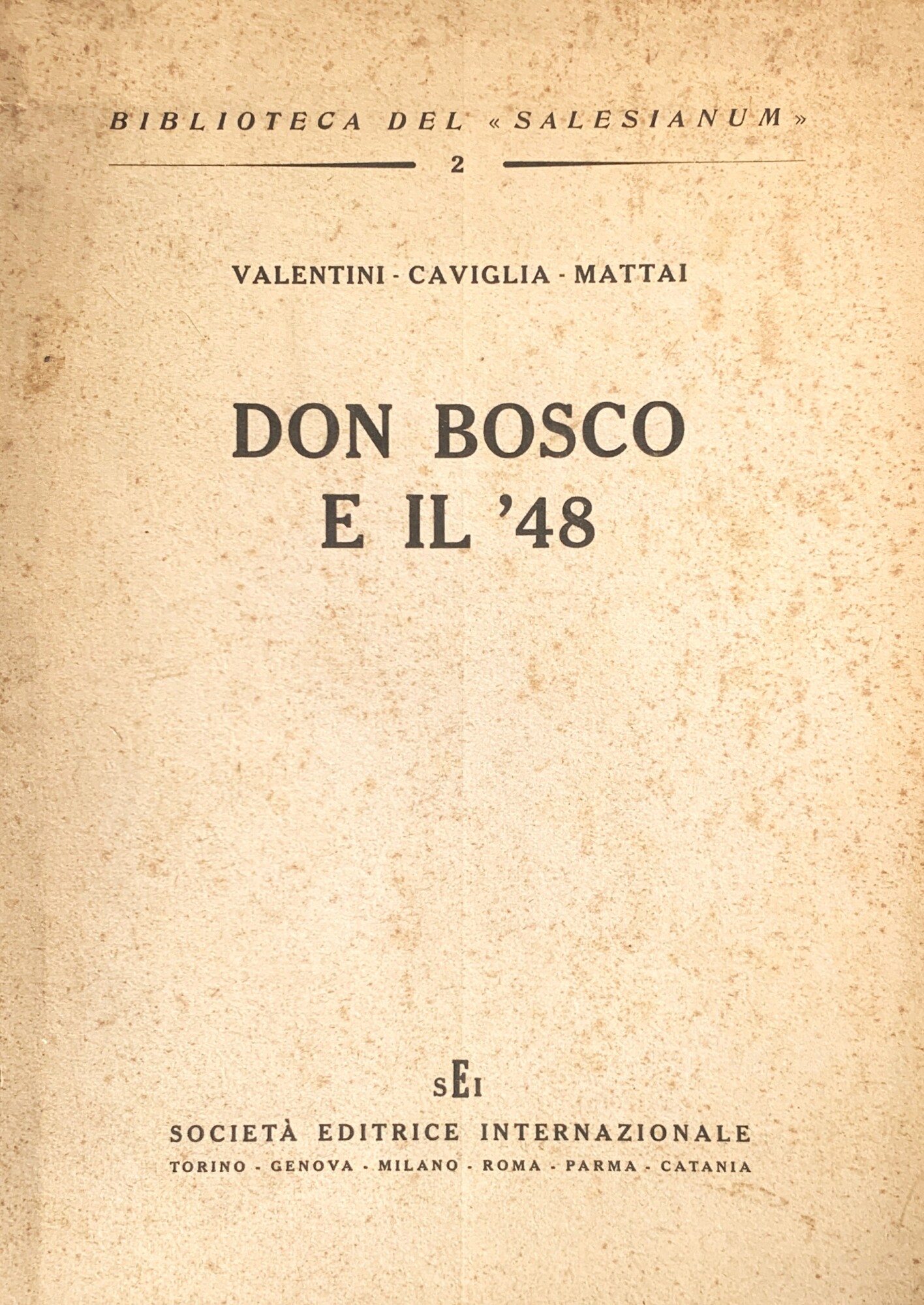 Don Bosco e il '48