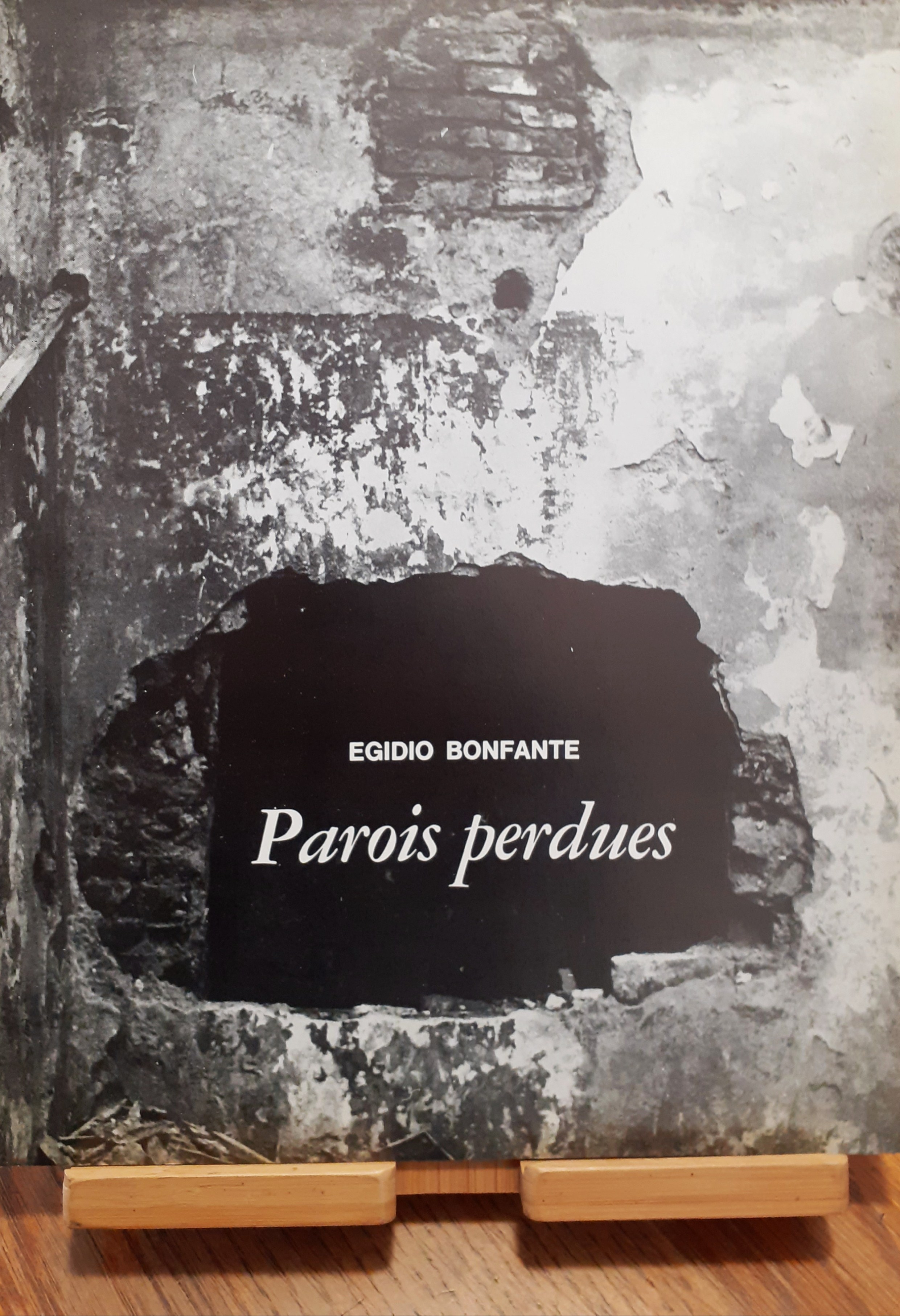 Egidio Bonfante "Parois perdues" 1964