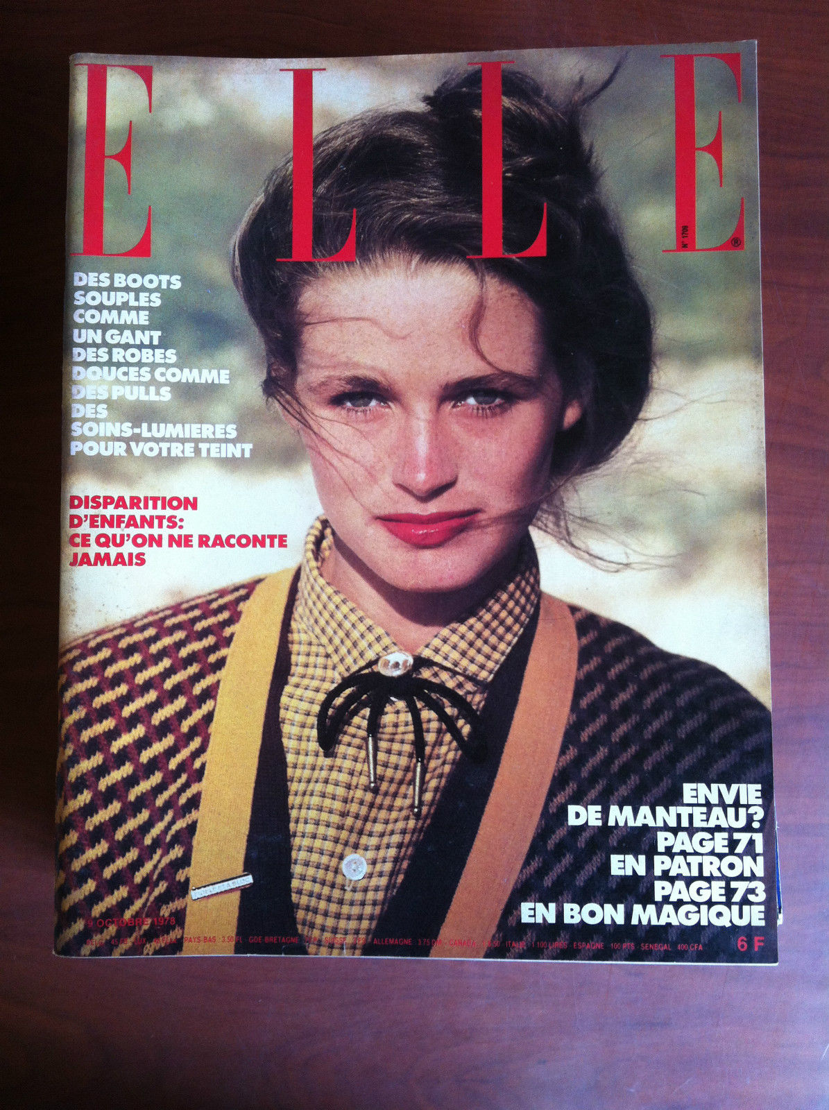 ELLE France n^ 1709 Octobre 1978 - E10407