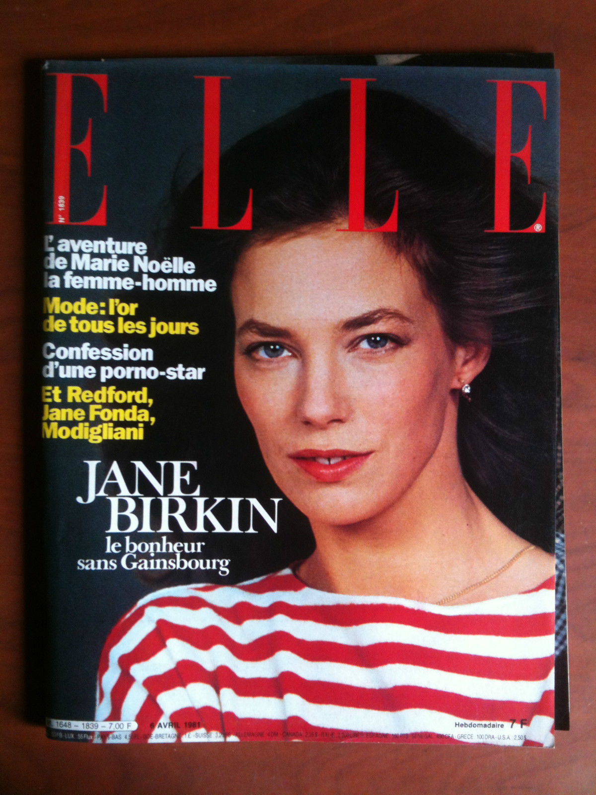 ELLE France n^ 1839 Avril 1981