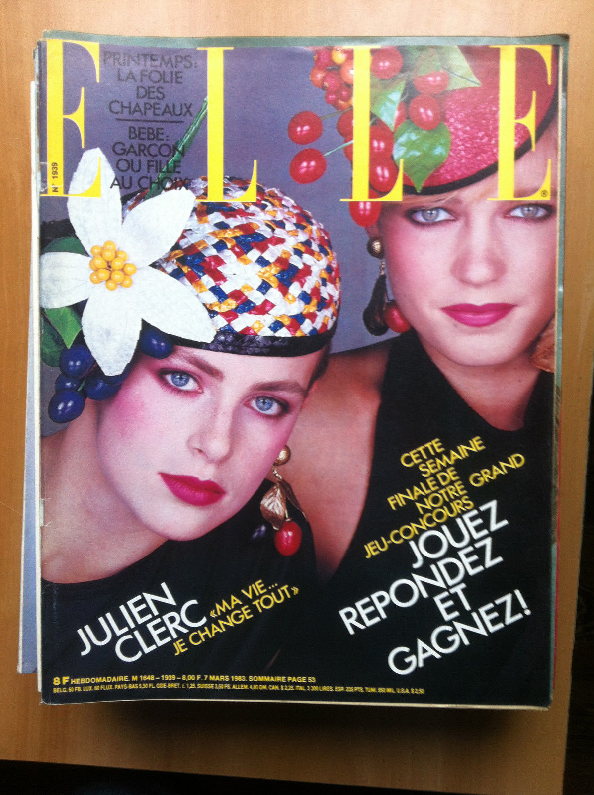 ELLE France n^ 1939 Mars 1983 - E14222