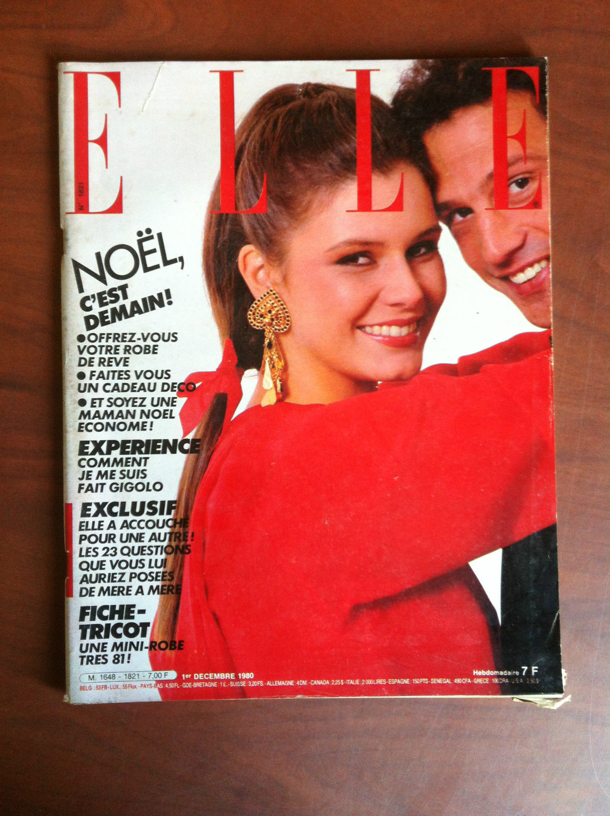 ELLE n^ 1821 Decembre 1980 - E11695